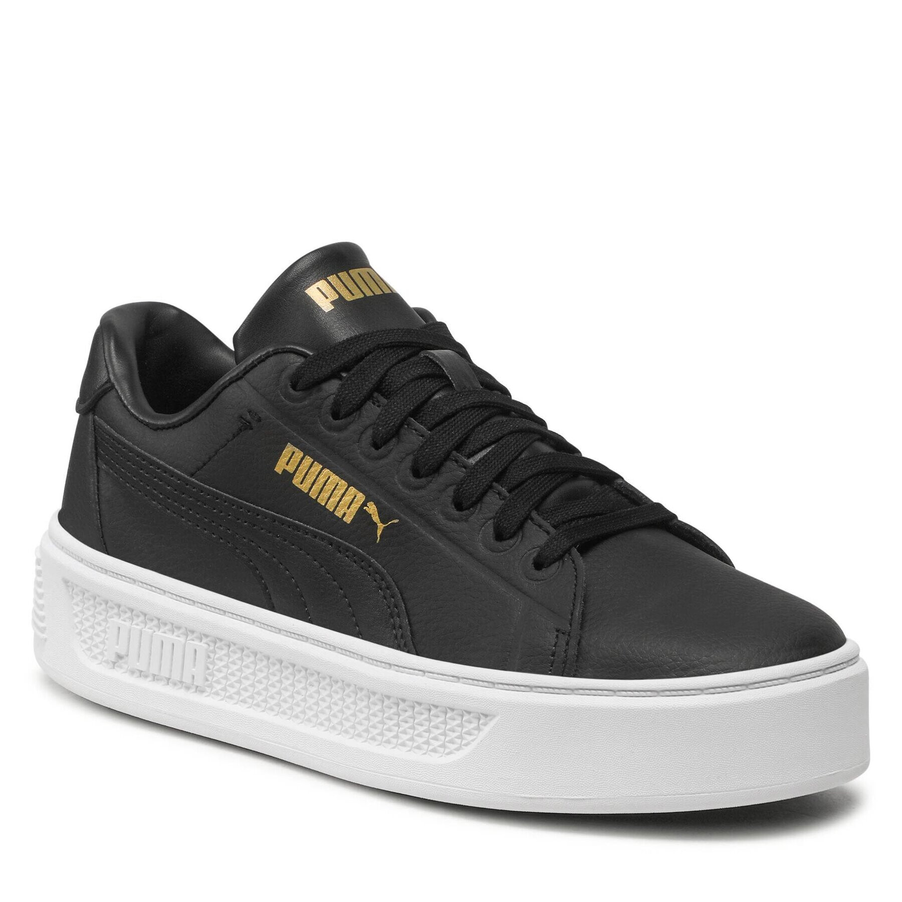 Puma Сникърси Smash Platform V3 Sleek 389401 02 Черен - Pepit.bg