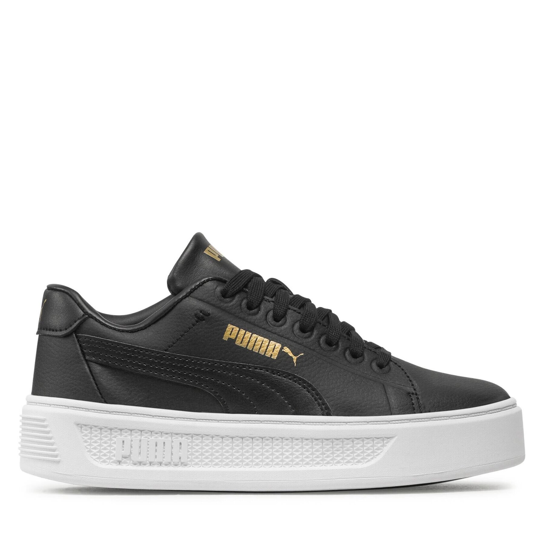 Puma Сникърси Smash Platform V3 Sleek 389401 02 Черен - Pepit.bg