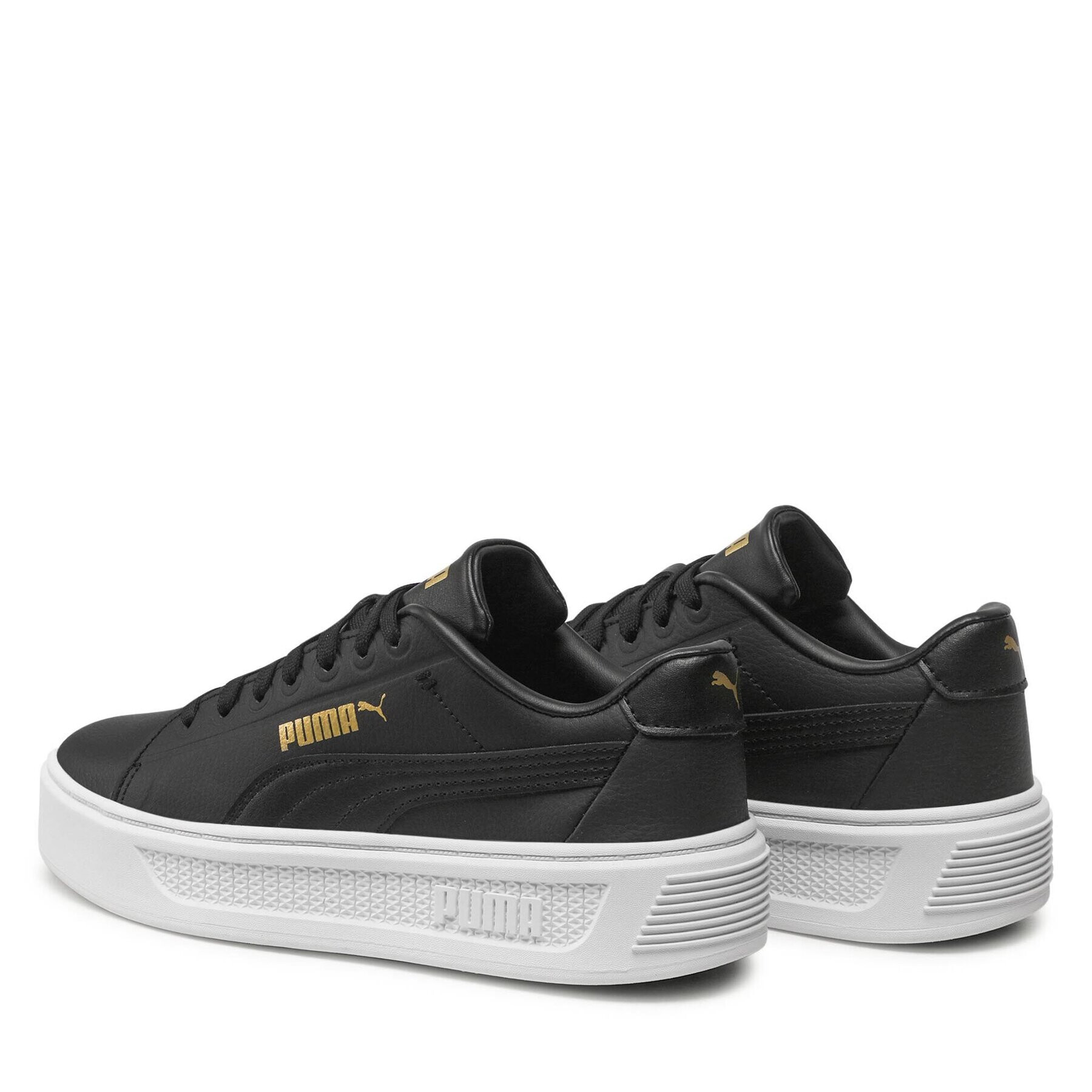 Puma Сникърси Smash Platform V3 Sleek 389401 02 Черен - Pepit.bg