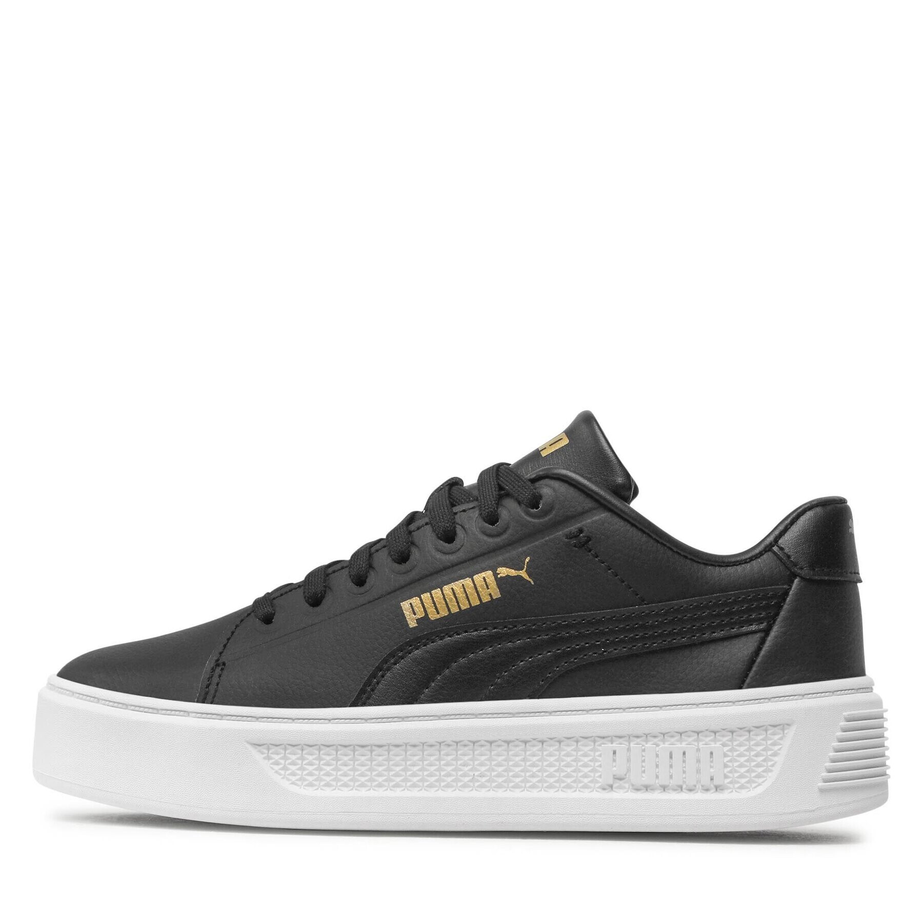 Puma Сникърси Smash Platform V3 Sleek 389401 02 Черен - Pepit.bg