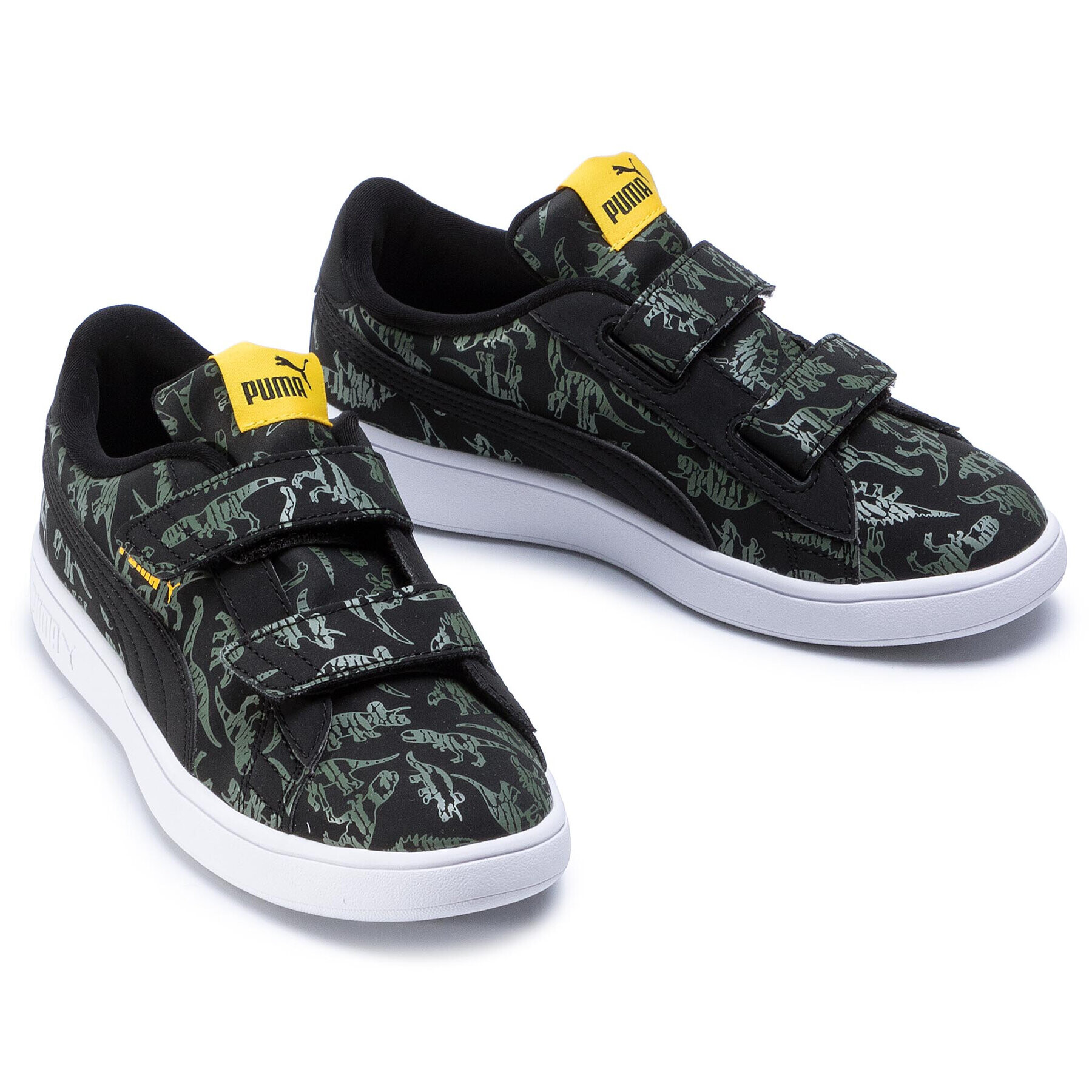 Puma Сникърси Smash V2 Archeo V Ps 373138 01 Черен - Pepit.bg