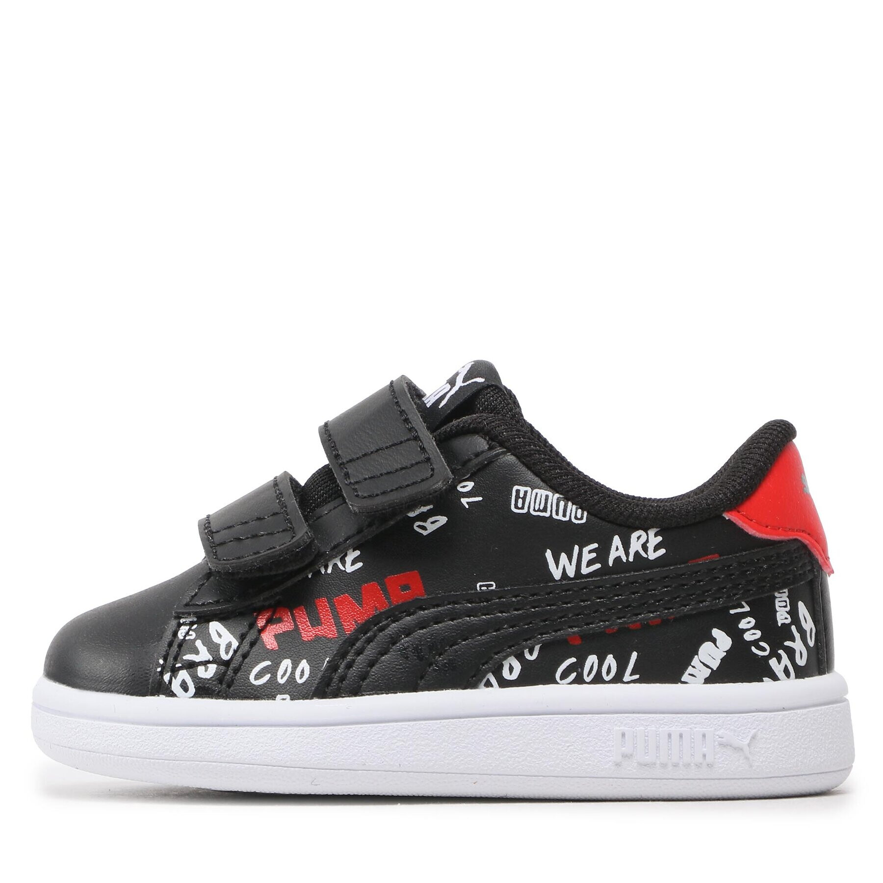 Puma Сникърси Smash V2 Brand LoveVlnf 389761 02 Черен - Pepit.bg