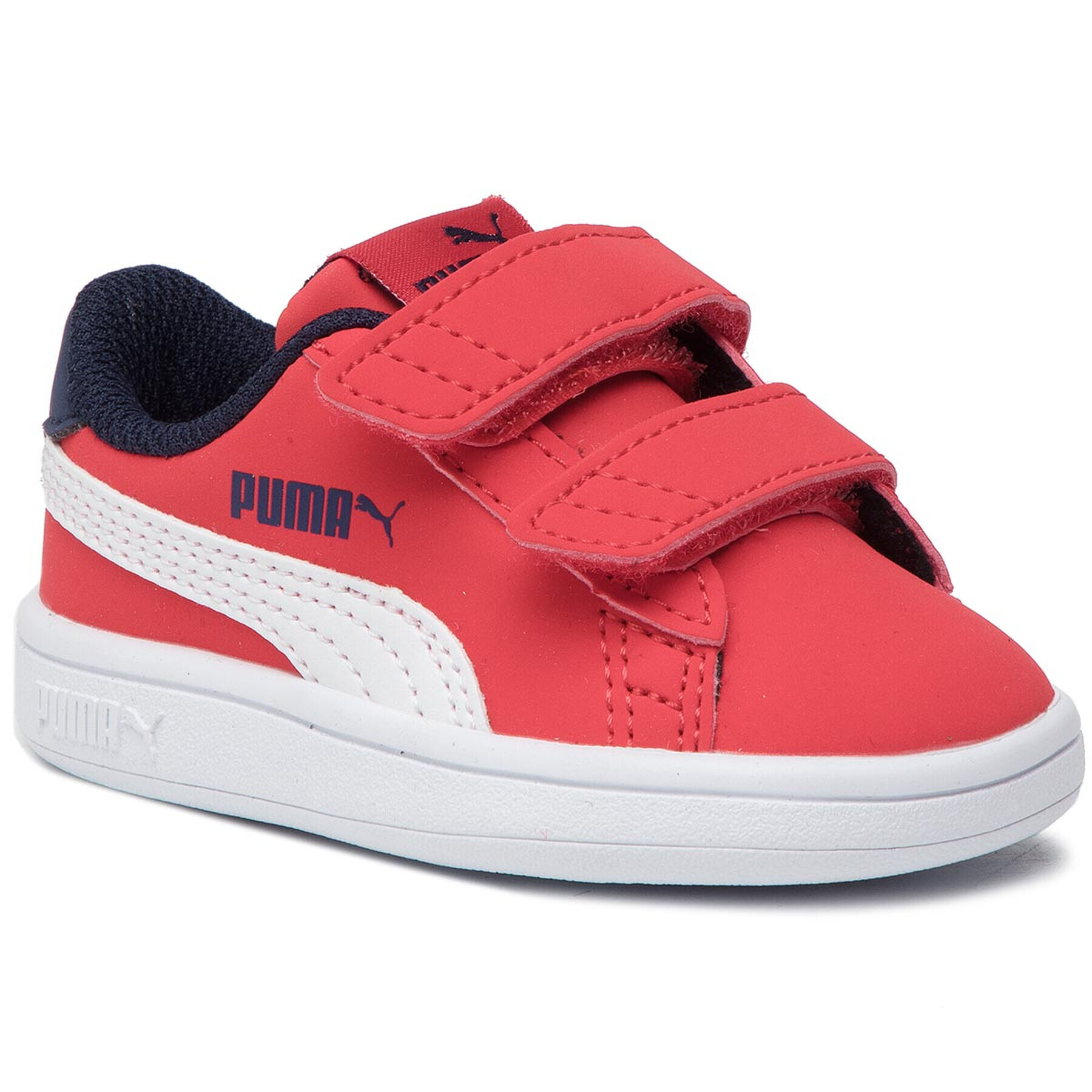 Puma Сникърси Smash V2 Buck V Inf 365184 07 Червен - Pepit.bg