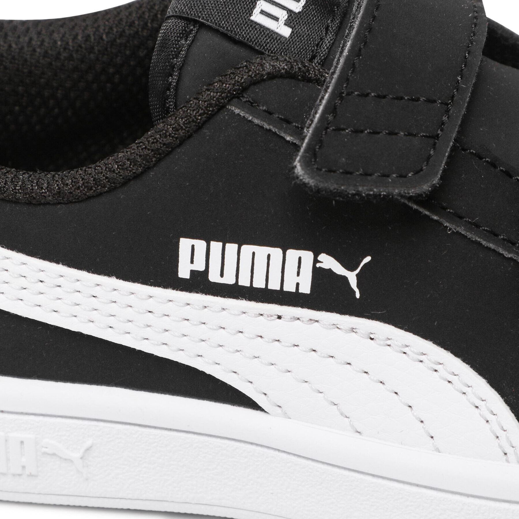 Puma Сникърси Smash V2 Buck V Ps 365183 34 Черен - Pepit.bg