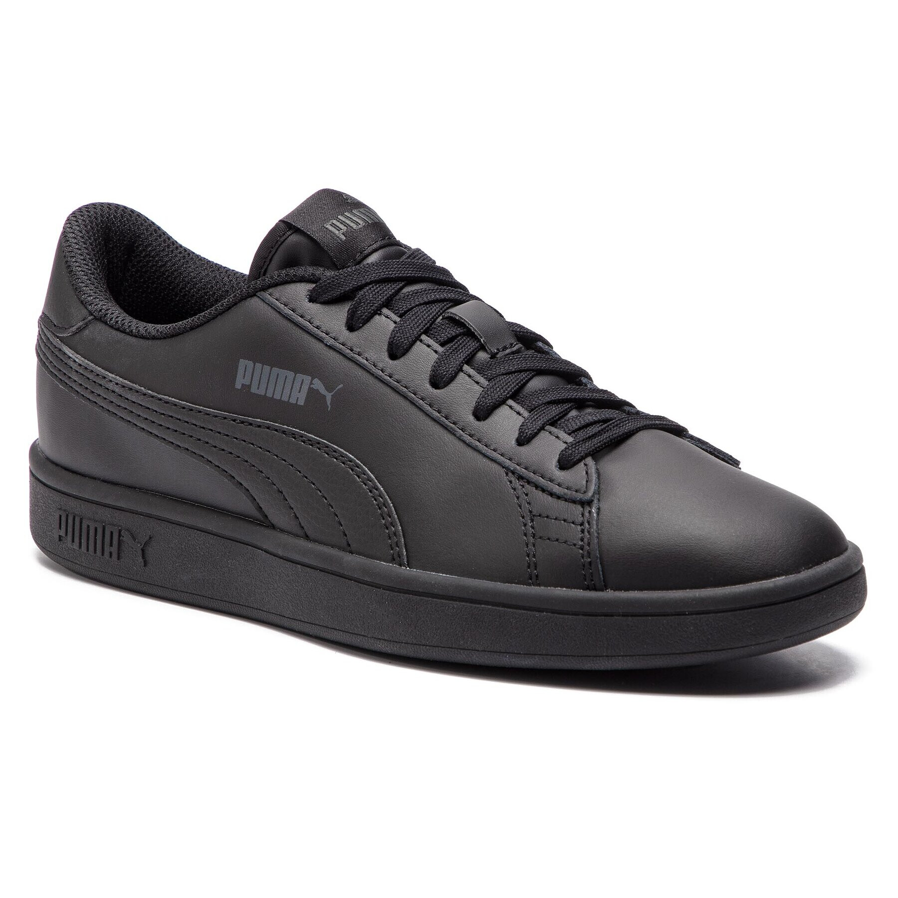 Puma Сникърси Smash V2 L Jr 365170 01 Черен - Pepit.bg