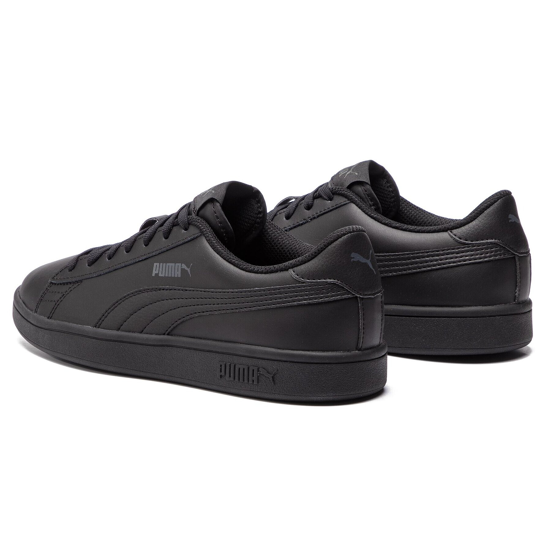 Puma Сникърси Smash V2 L Jr 365170 01 Черен - Pepit.bg