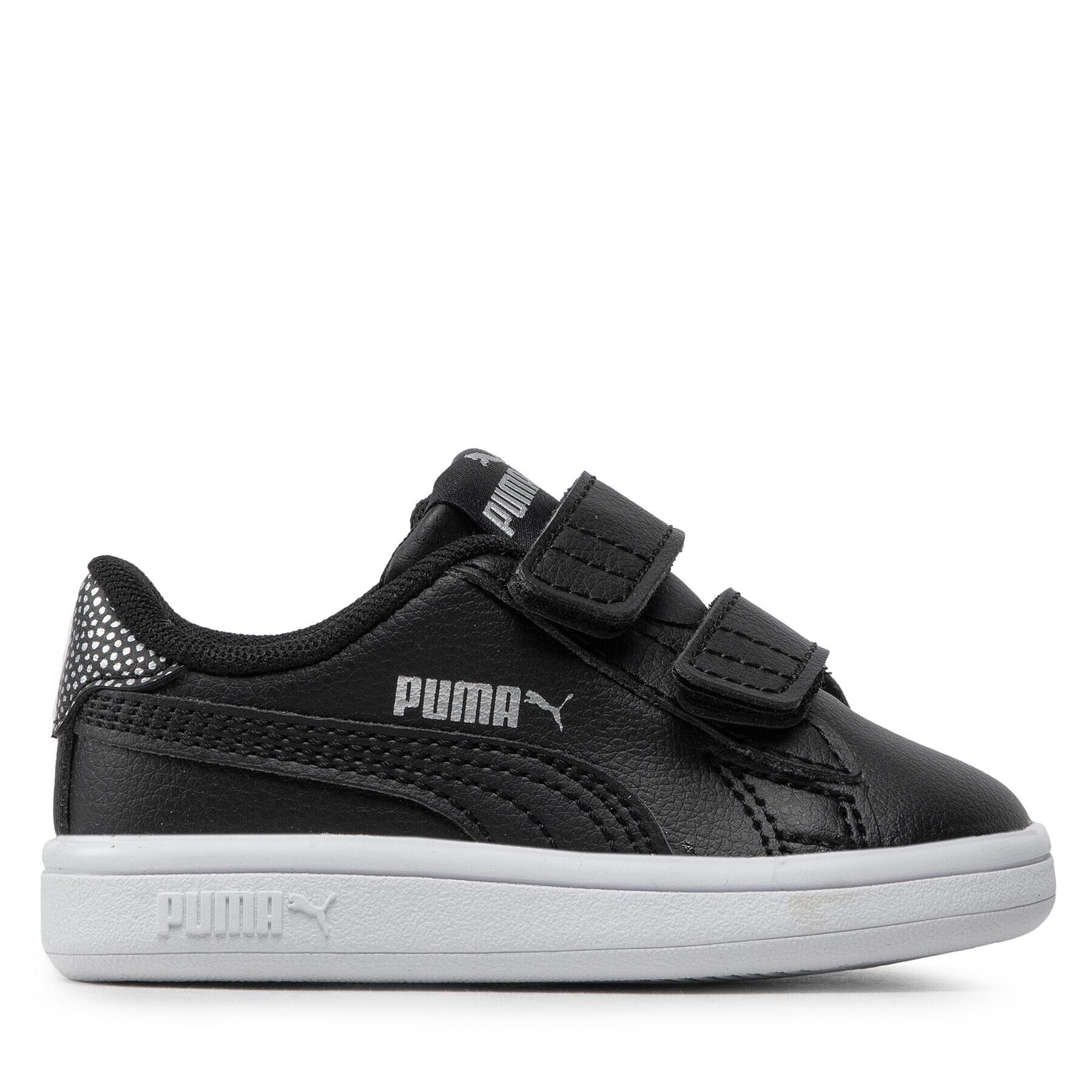 Puma Сникърси Smash V2 Metallics V Inf 386199 02 Черен - Pepit.bg