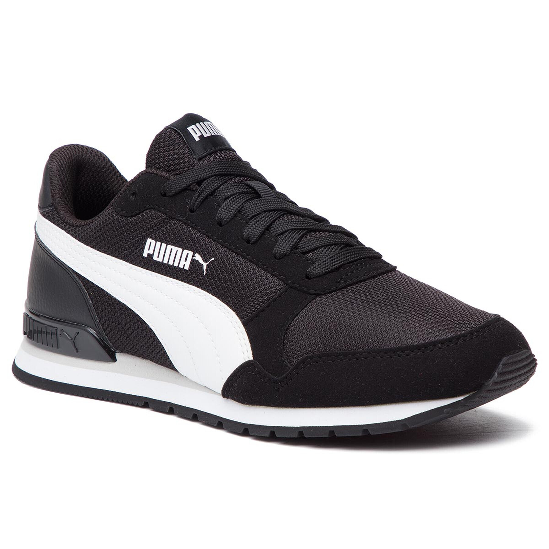 Puma Сникърси St Runner V2 Mesh Jr 367135 06 Черен - Pepit.bg