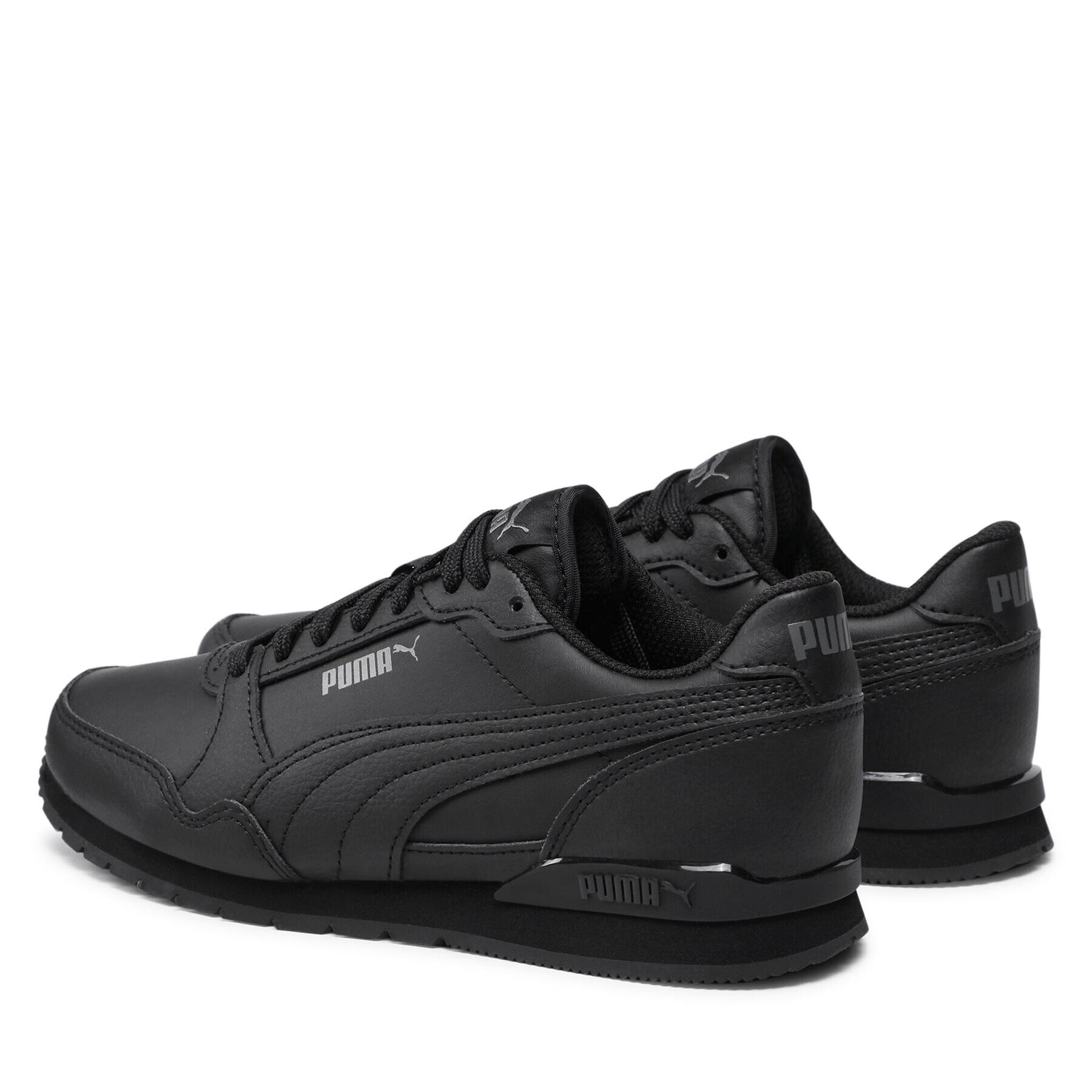 Puma Сникърси St Runner V3 L Jr 384904 01 Черен - Pepit.bg