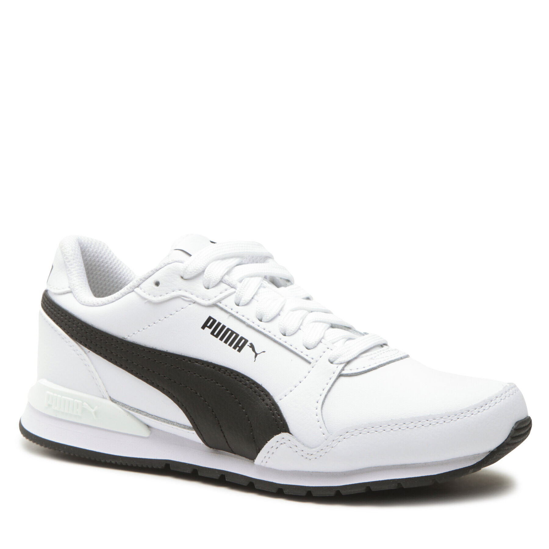 Puma Сникърси St Runner V3 L Jr 384904 07 Бял - Pepit.bg