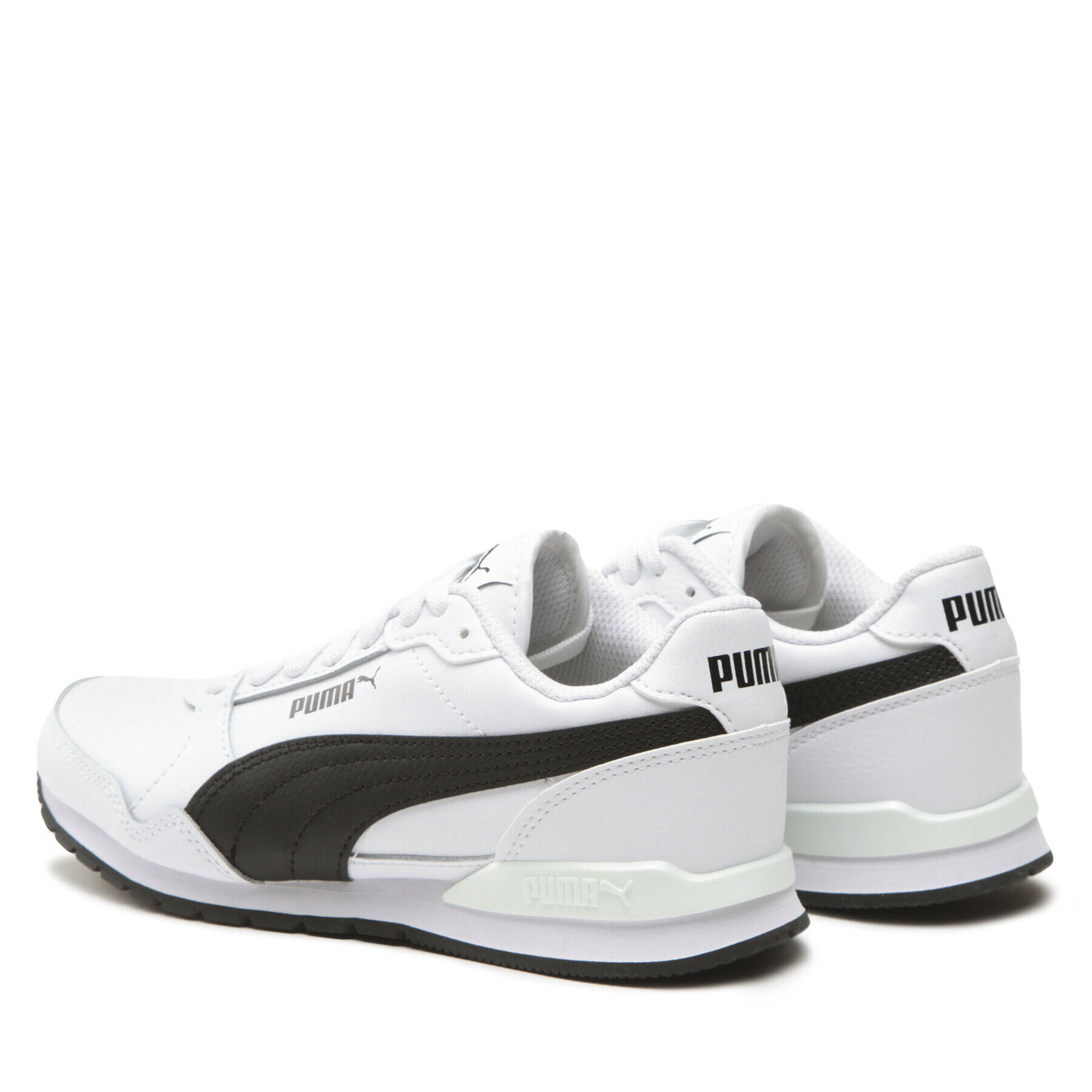 Puma Сникърси St Runner V3 L Jr 384904 07 Бял - Pepit.bg