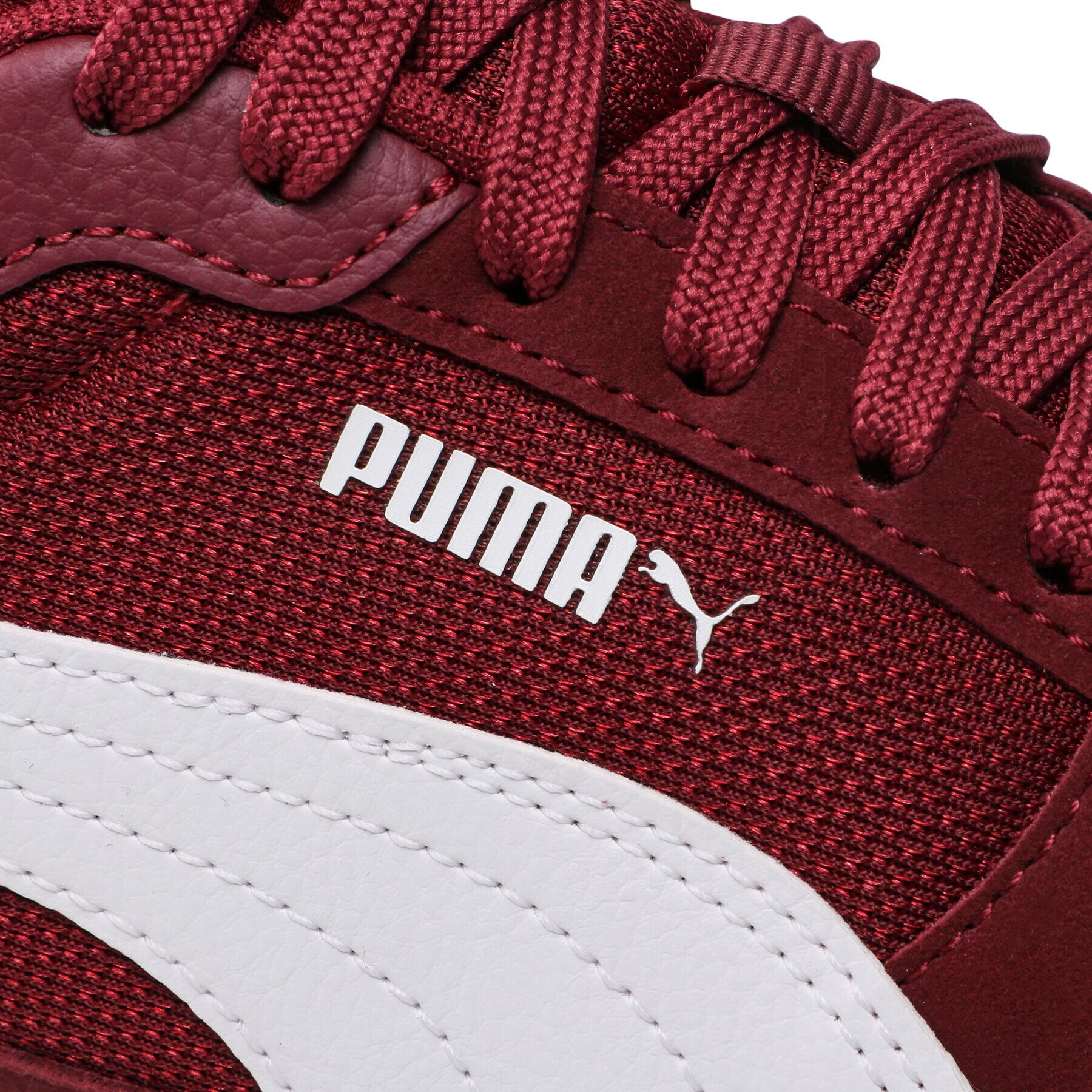 Puma Сникърси St Runner v3 Mesh 384640 04 Бордо - Pepit.bg