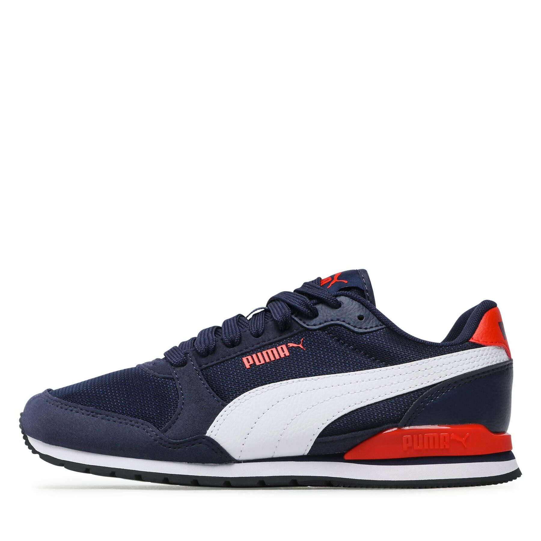 Puma Сникърси St Runner v3 Mesh Jr 385510 09 Тъмносин - Pepit.bg