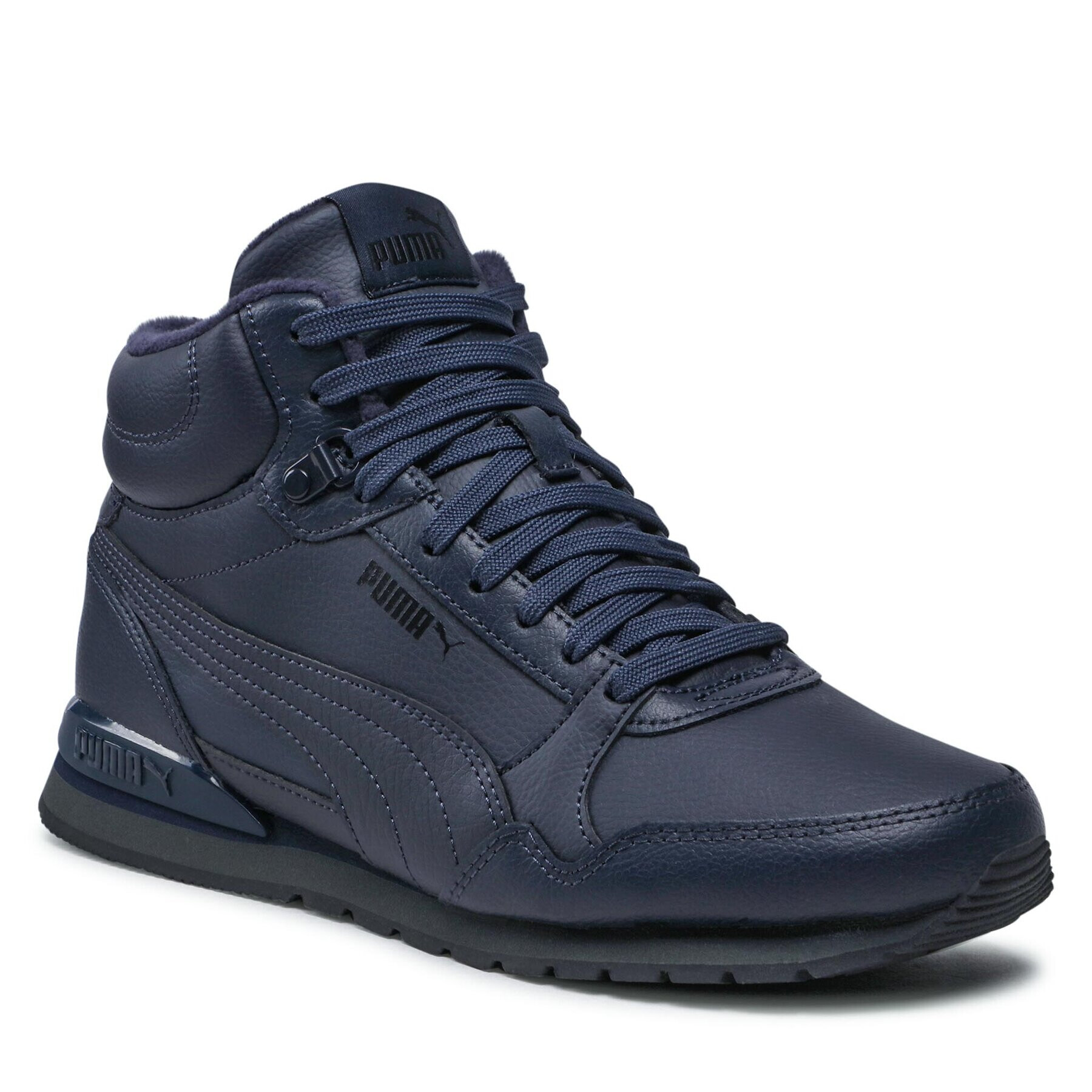 Puma Сникърси St Runner V3 Mid L 387638 04 Тъмносин - Pepit.bg