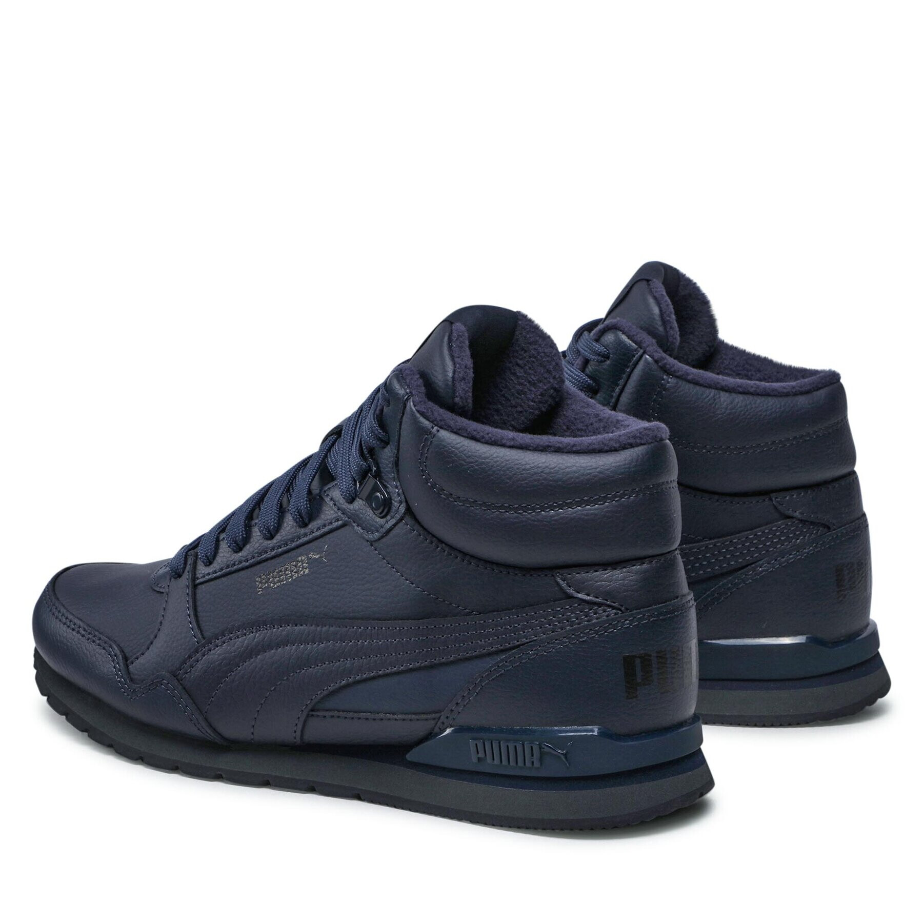 Puma Сникърси St Runner V3 Mid L 387638 04 Тъмносин - Pepit.bg