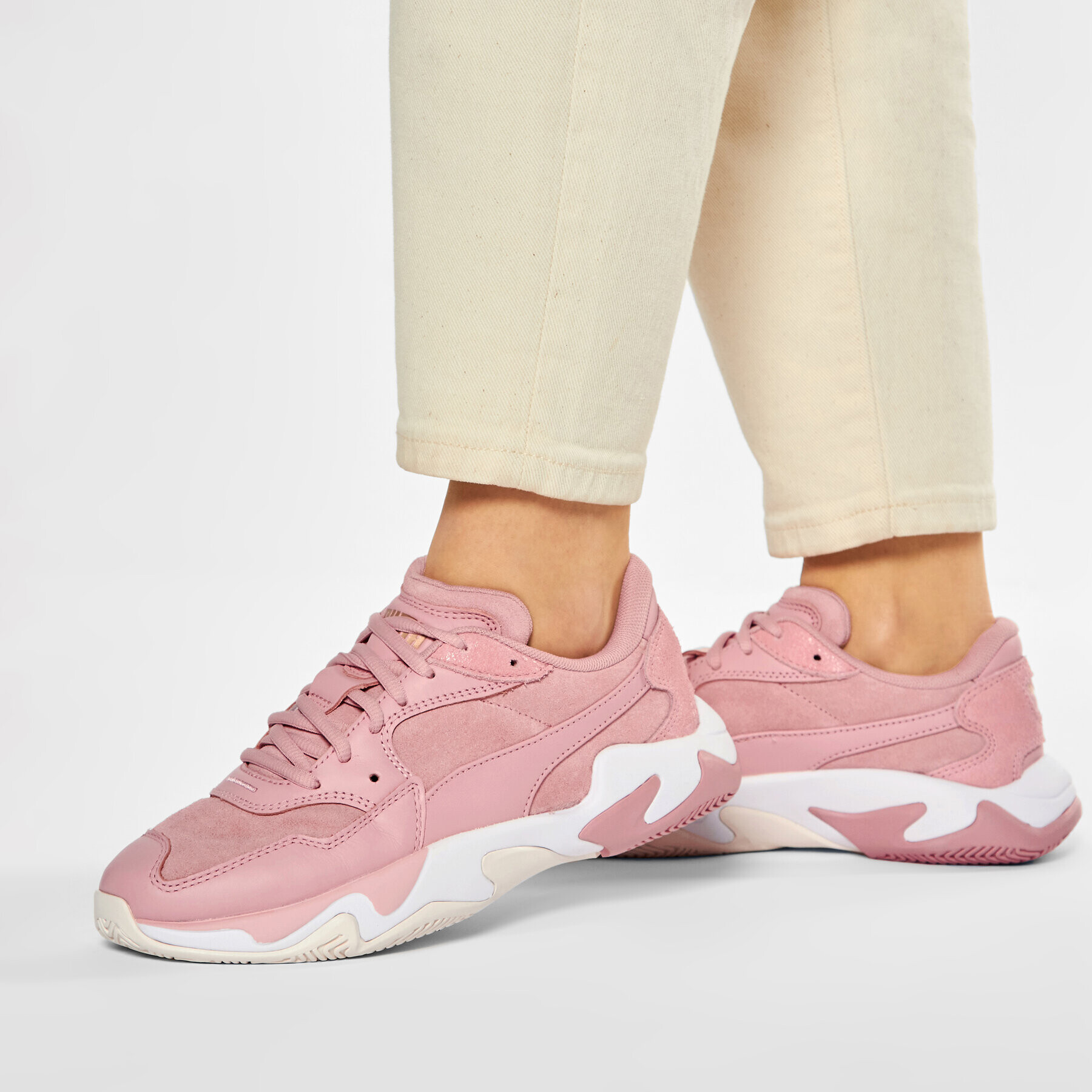 Puma Сникърси Storm Tonal 372415 01 Розов - Pepit.bg