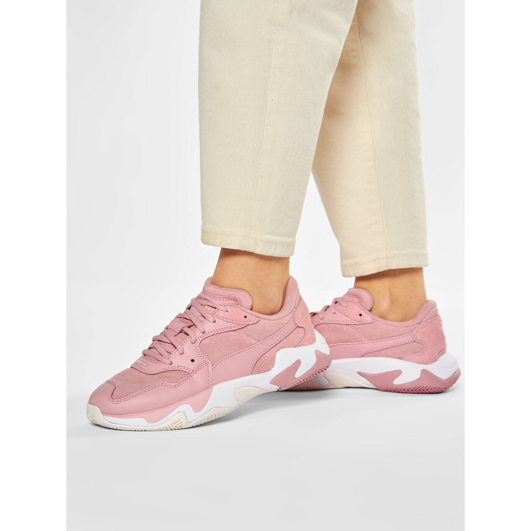 Puma Сникърси Storm Tonal 372415 01 Розов - Pepit.bg