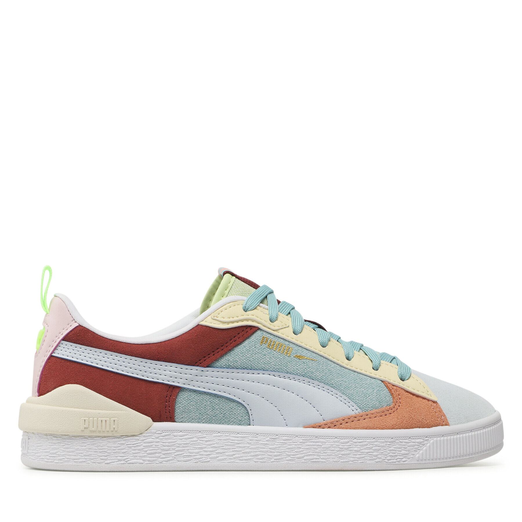 Puma Сникърси Suede Bloc WTFormstripe2 383895 02 Цветен - Pepit.bg