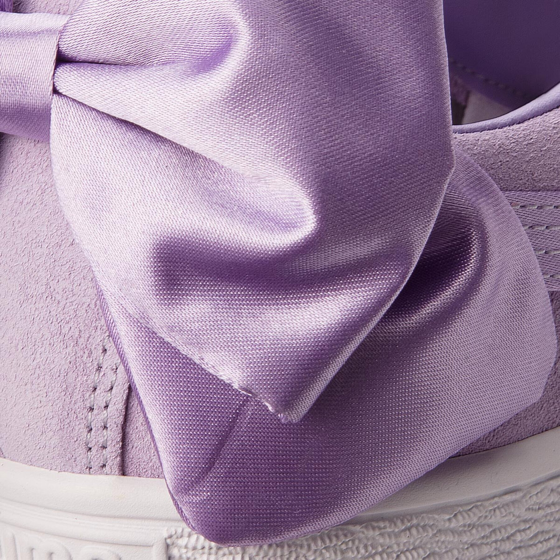 Puma Сникърси Suede Bow Jr 367316 03 Виолетов - Pepit.bg