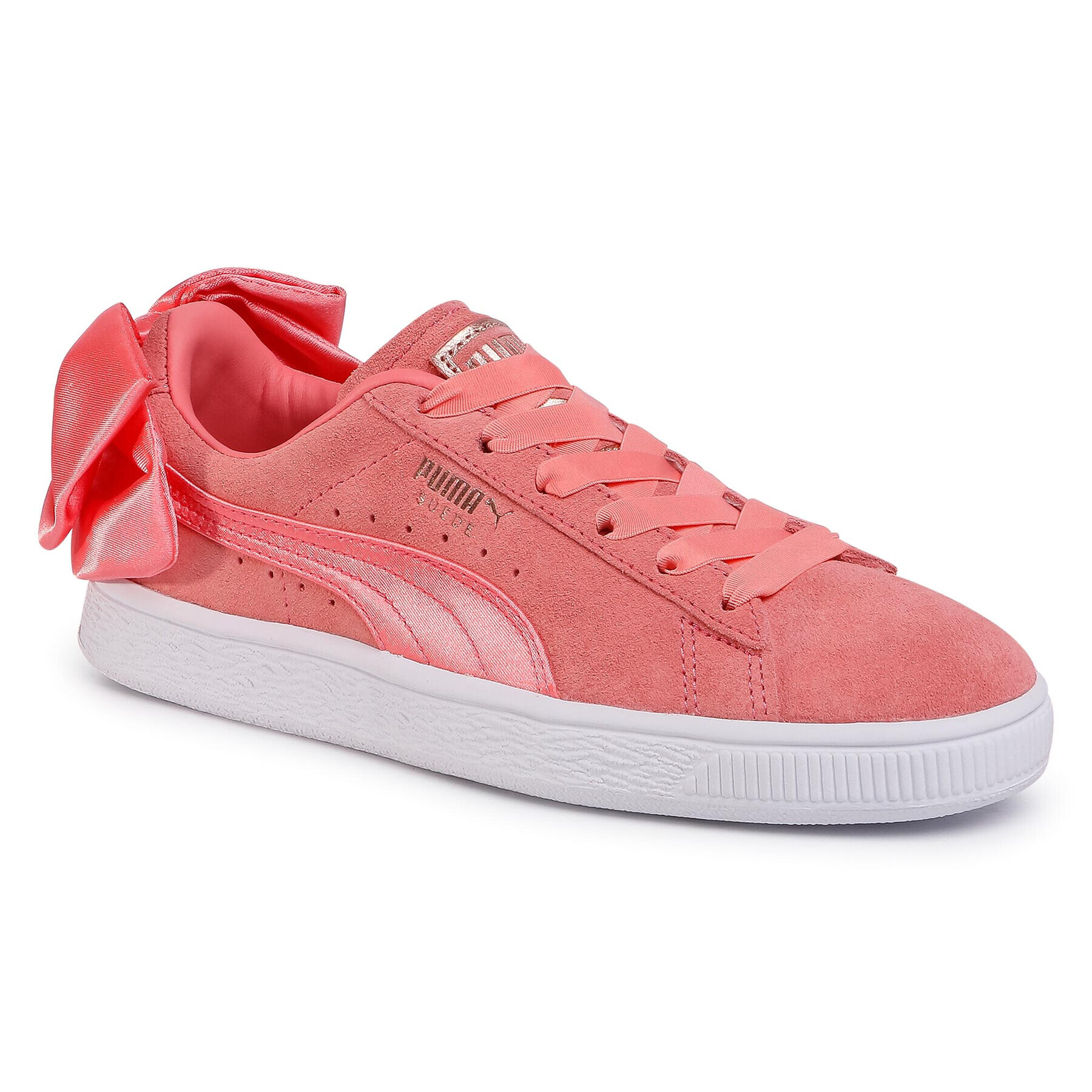 Puma Сникърси Suede Bow Wn's 367317 01 Розов - Pepit.bg