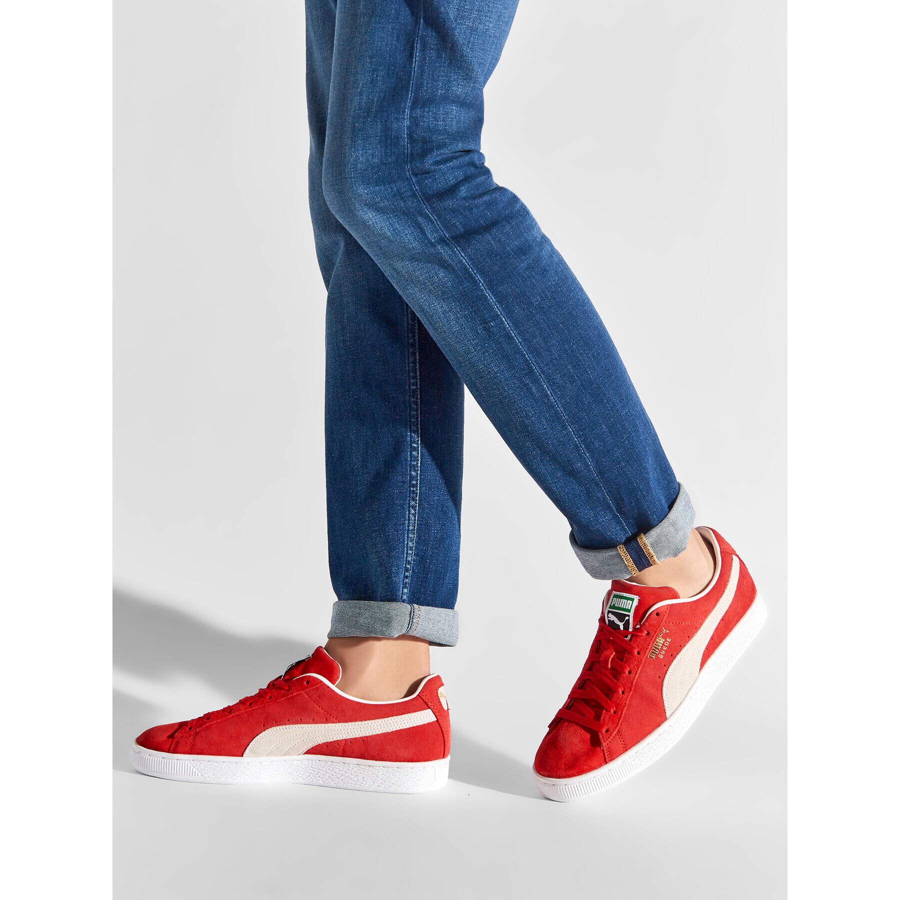 Puma Сникърси Suede Classic XXL 374915 02 Червен - Pepit.bg