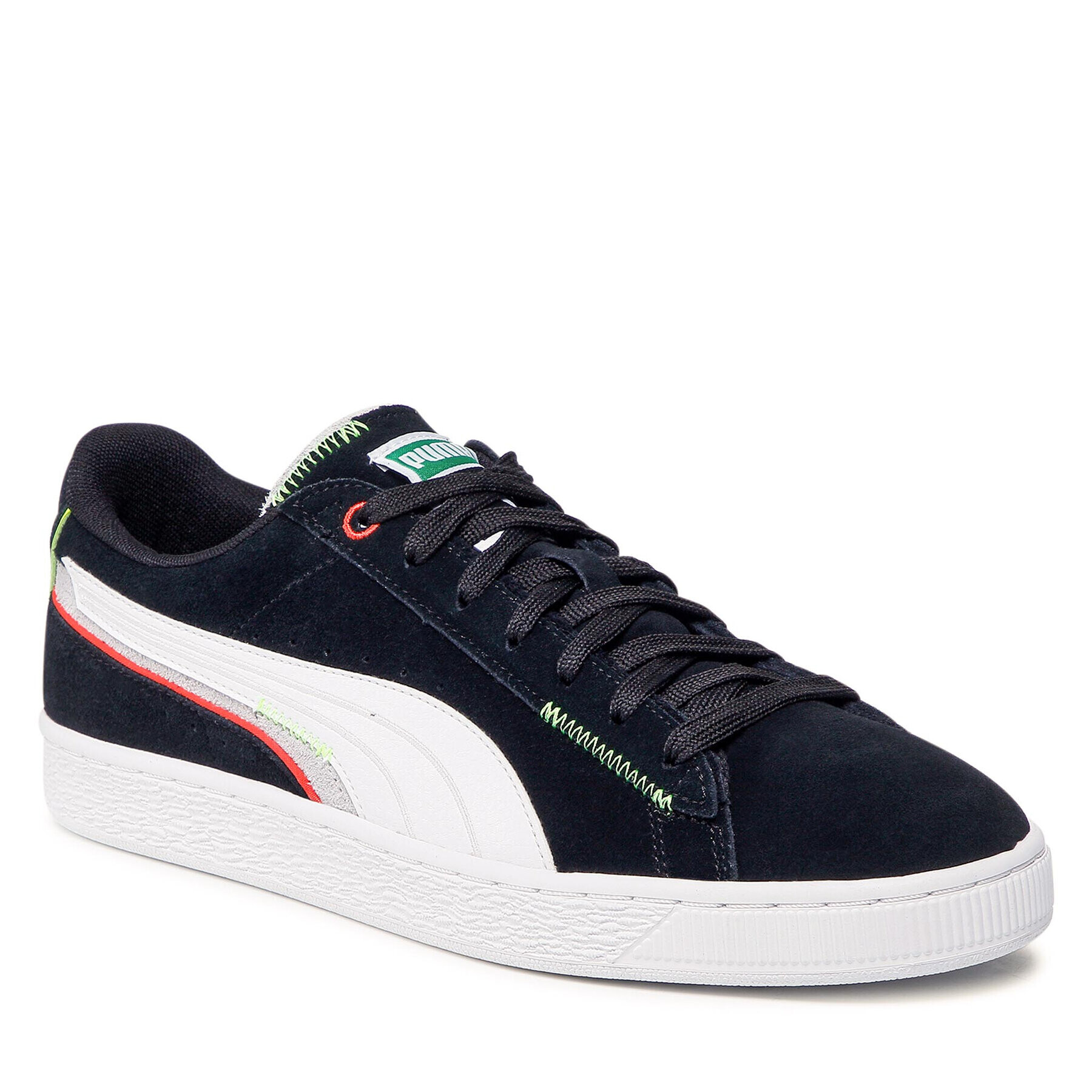 Puma Сникърси Suede Displaced 382875 05 Черен - Pepit.bg