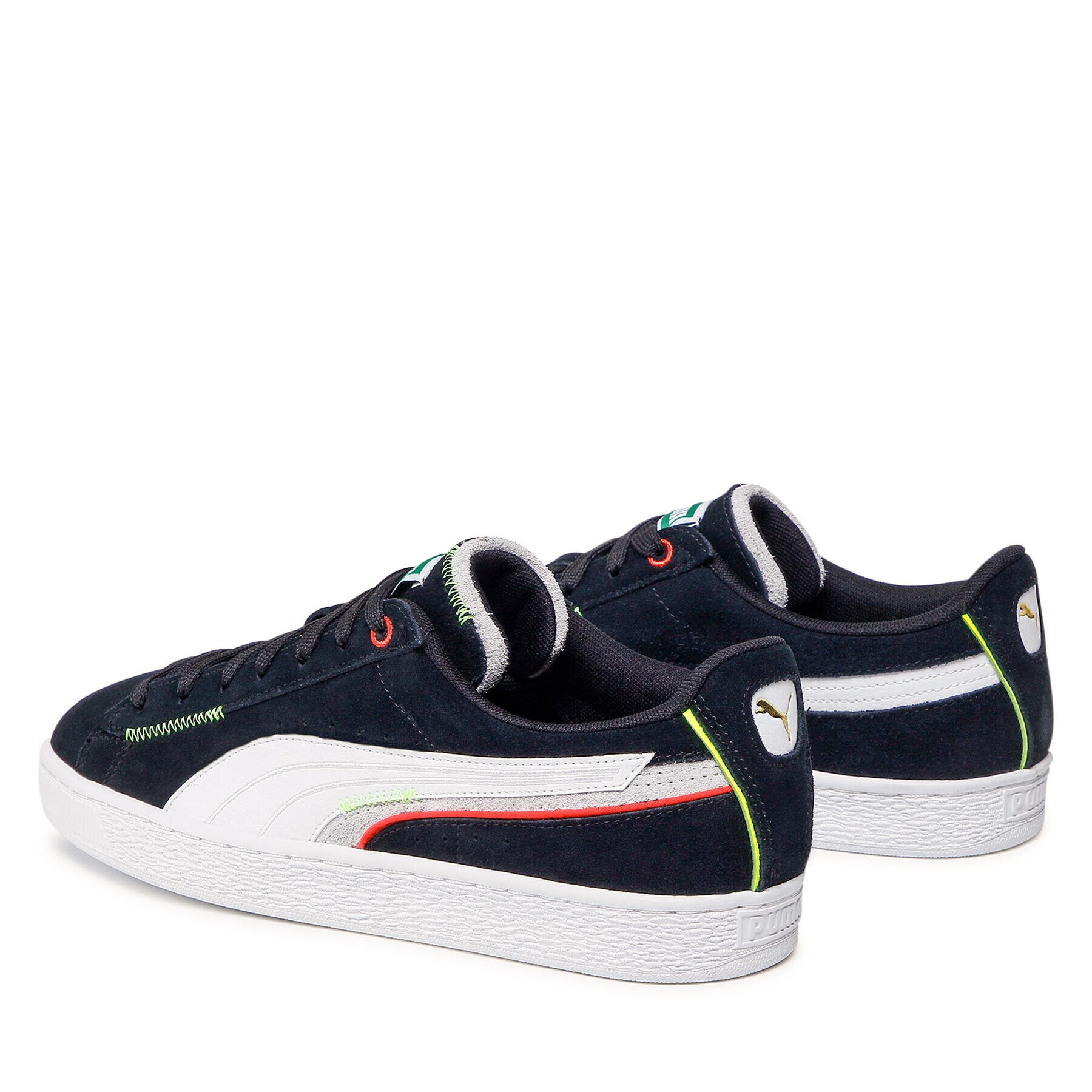 Puma Сникърси Suede Displaced 382875 05 Черен - Pepit.bg