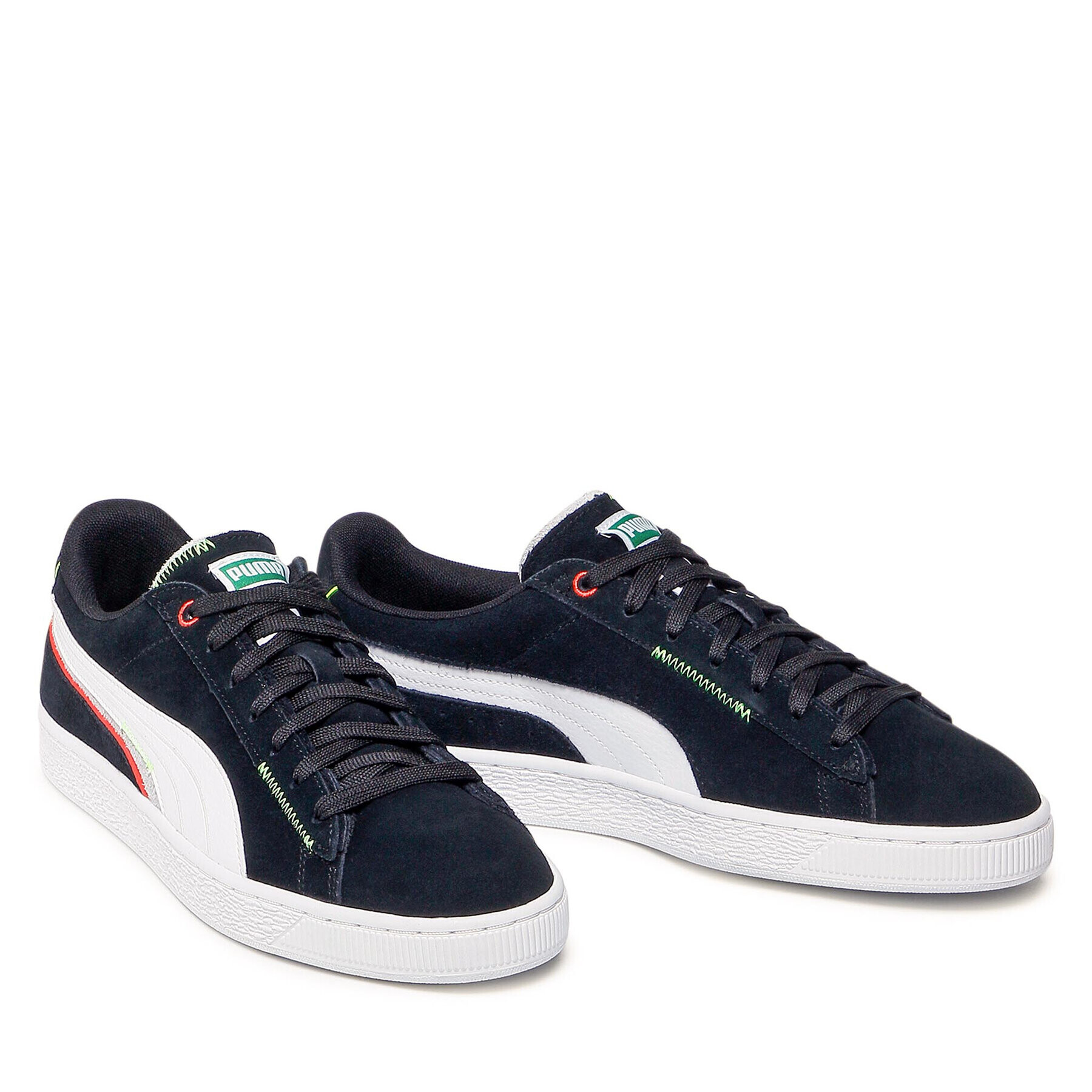 Puma Сникърси Suede Displaced 382875 05 Черен - Pepit.bg