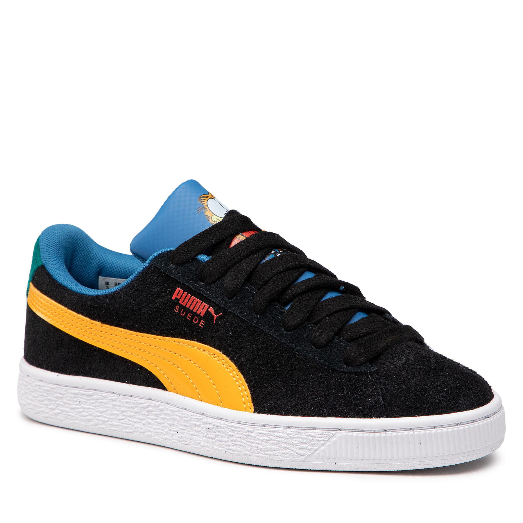 Puma Сникърси Suede Garfield Jr 384553 01 Черен - Pepit.bg