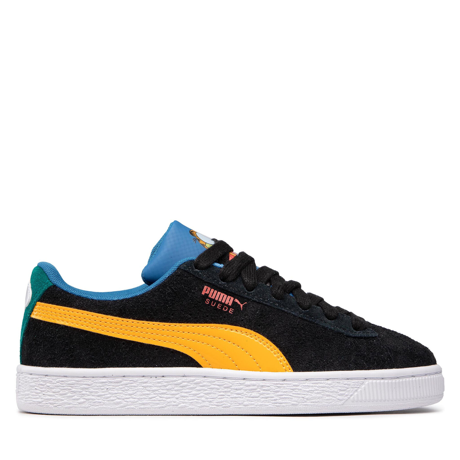 Puma Сникърси Suede Garfield Jr 384553 01 Черен - Pepit.bg