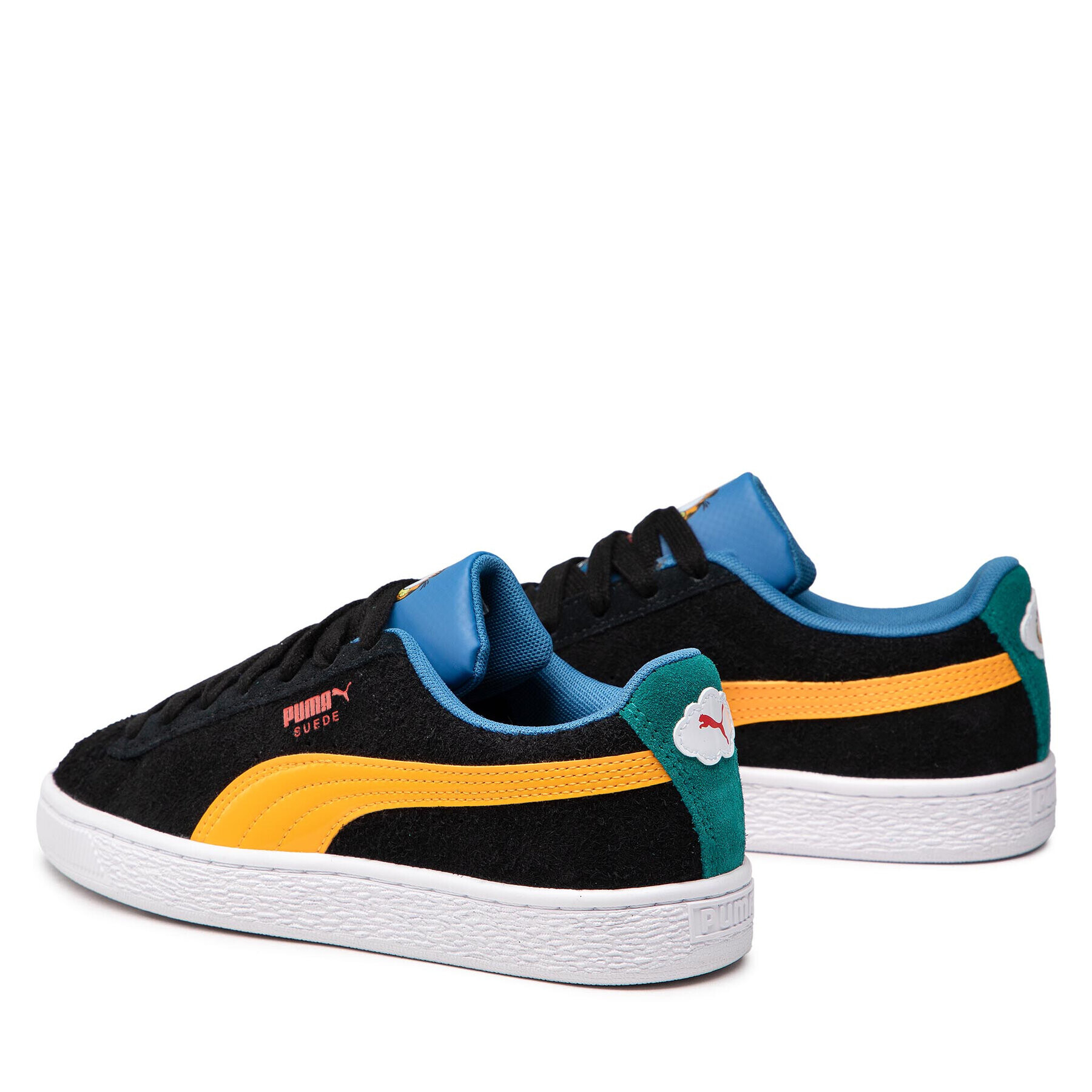 Puma Сникърси Suede Garfield Jr 384553 01 Черен - Pepit.bg