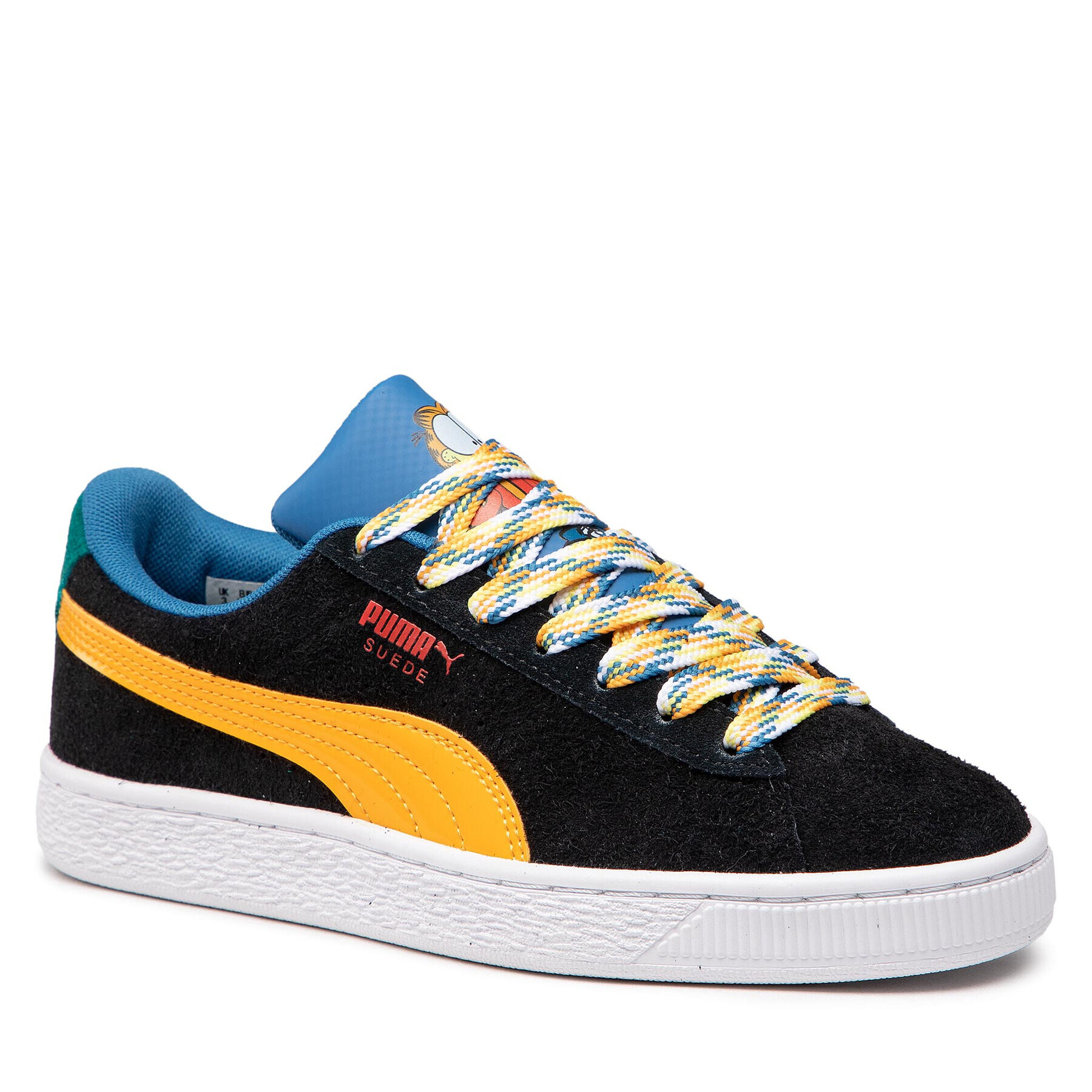 Puma Сникърси Suede Garfield Jr 384553 01 Черен - Pepit.bg