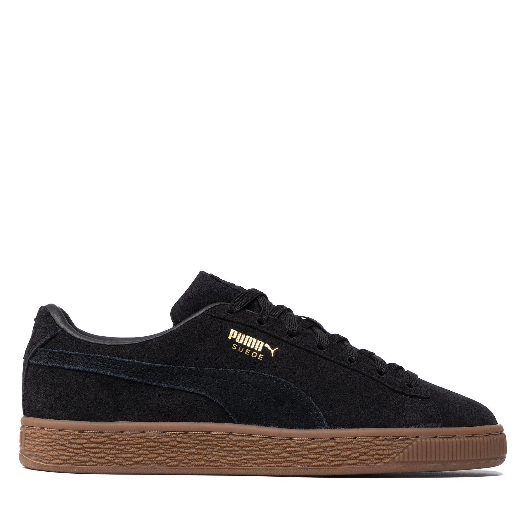 Puma Сникърси Suede Gum Jr 382237 01 Черен - Pepit.bg