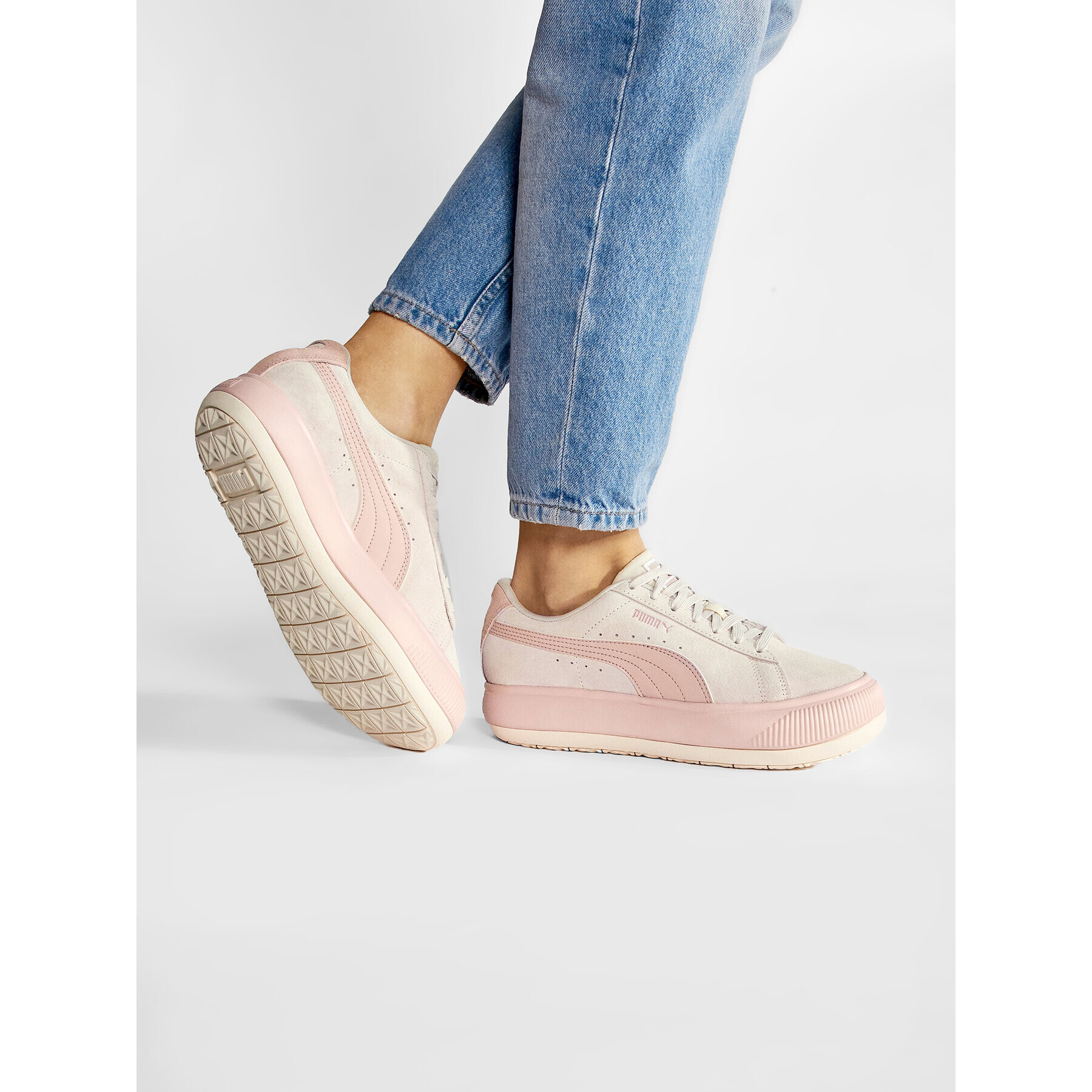 Puma Сникърси Suede Mayu 380686 19 Сив - Pepit.bg