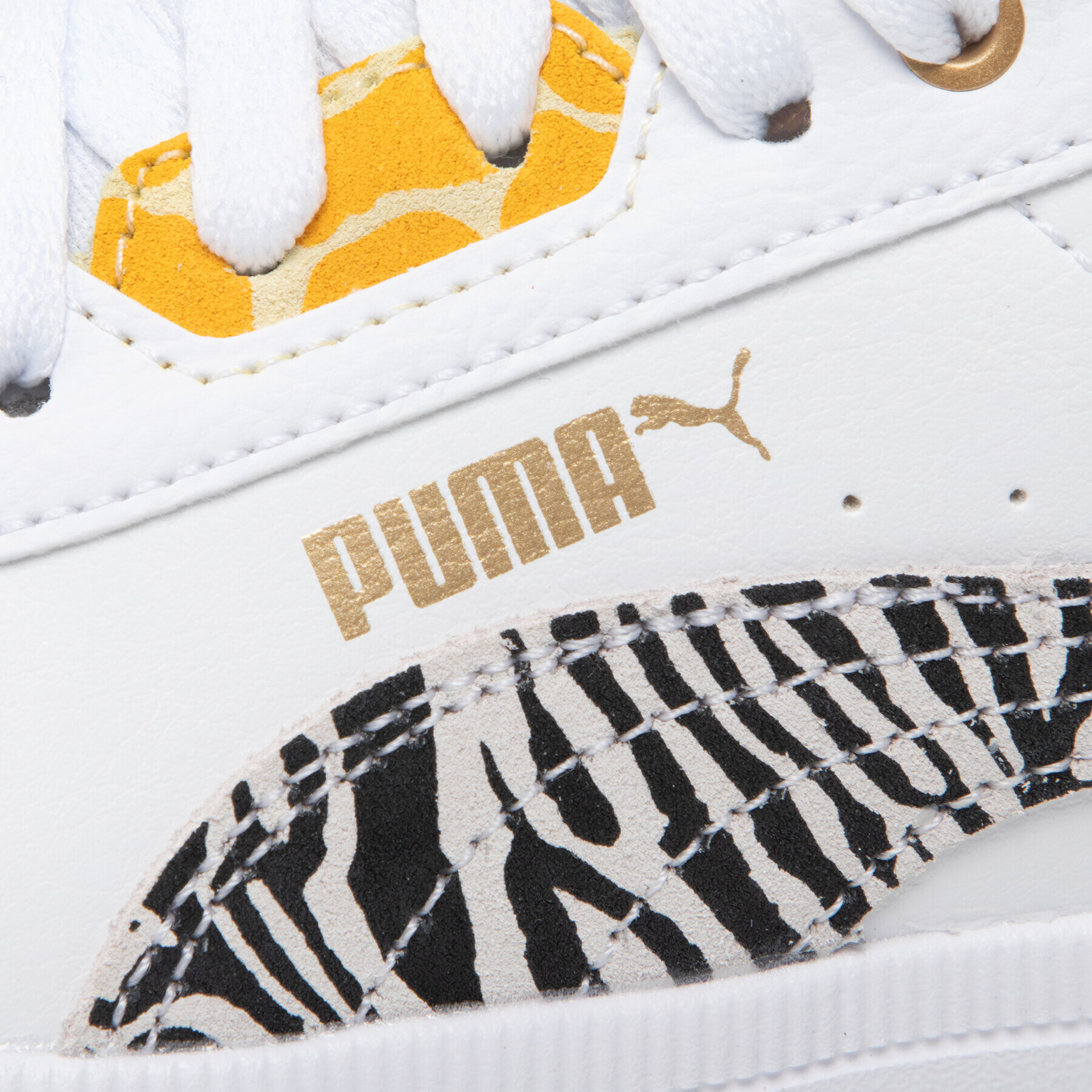 Puma Сникърси Tori Safari 384933 01 Бял - Pepit.bg