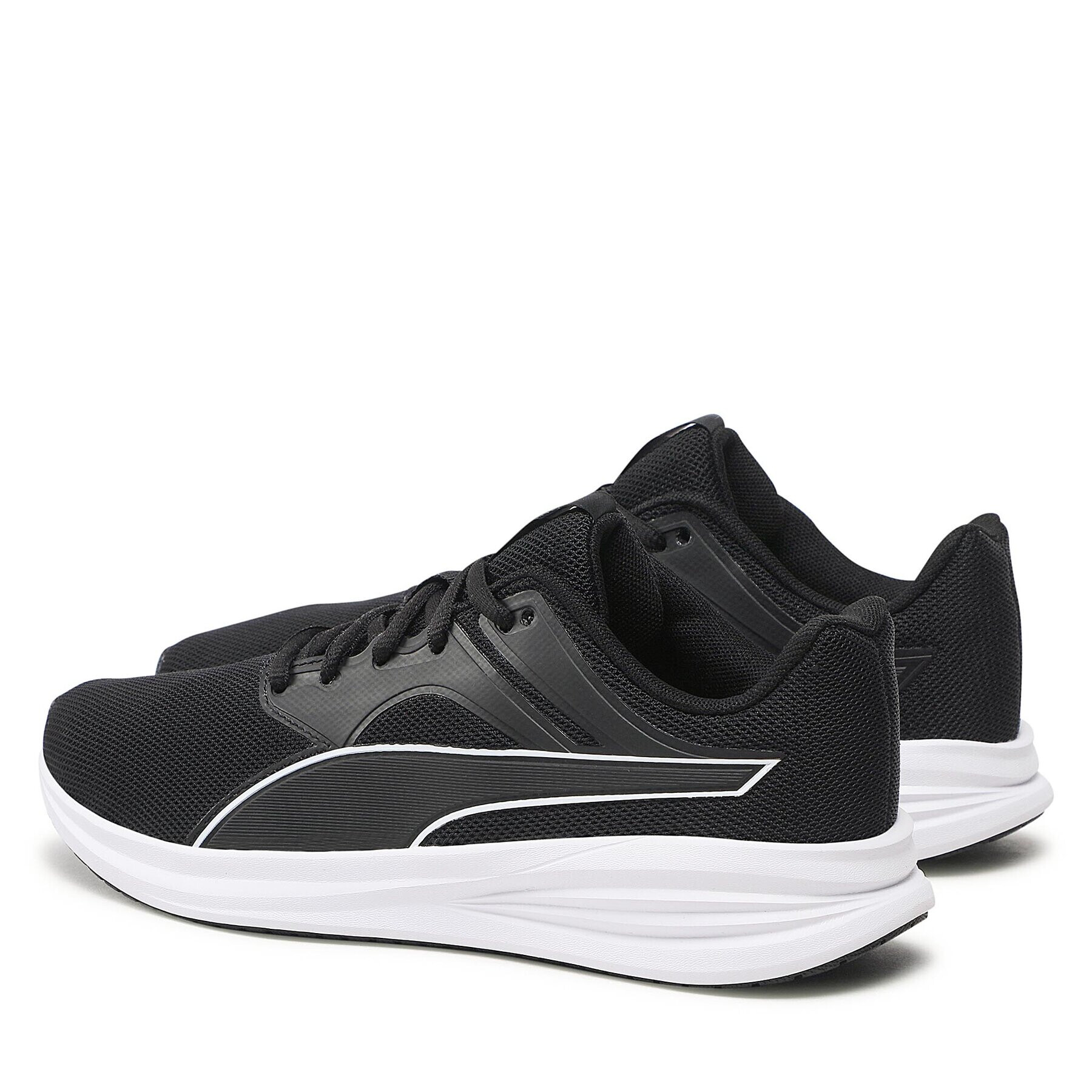 Puma Сникърси Transport Jr 386253 01 Черен - Pepit.bg