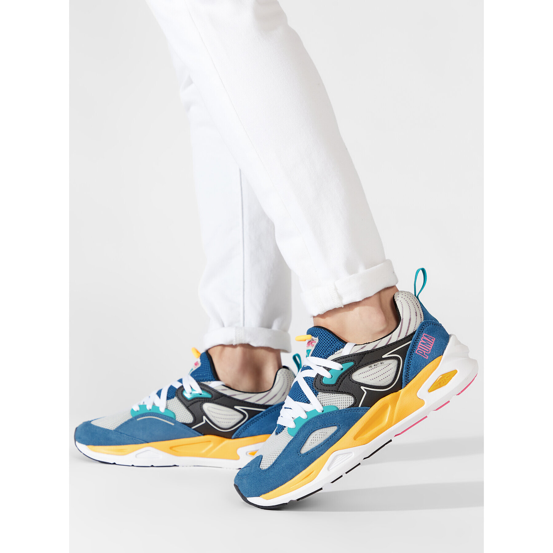 Puma Сникърси Trc Blaze Spxp 387510 01 Цветен - Pepit.bg