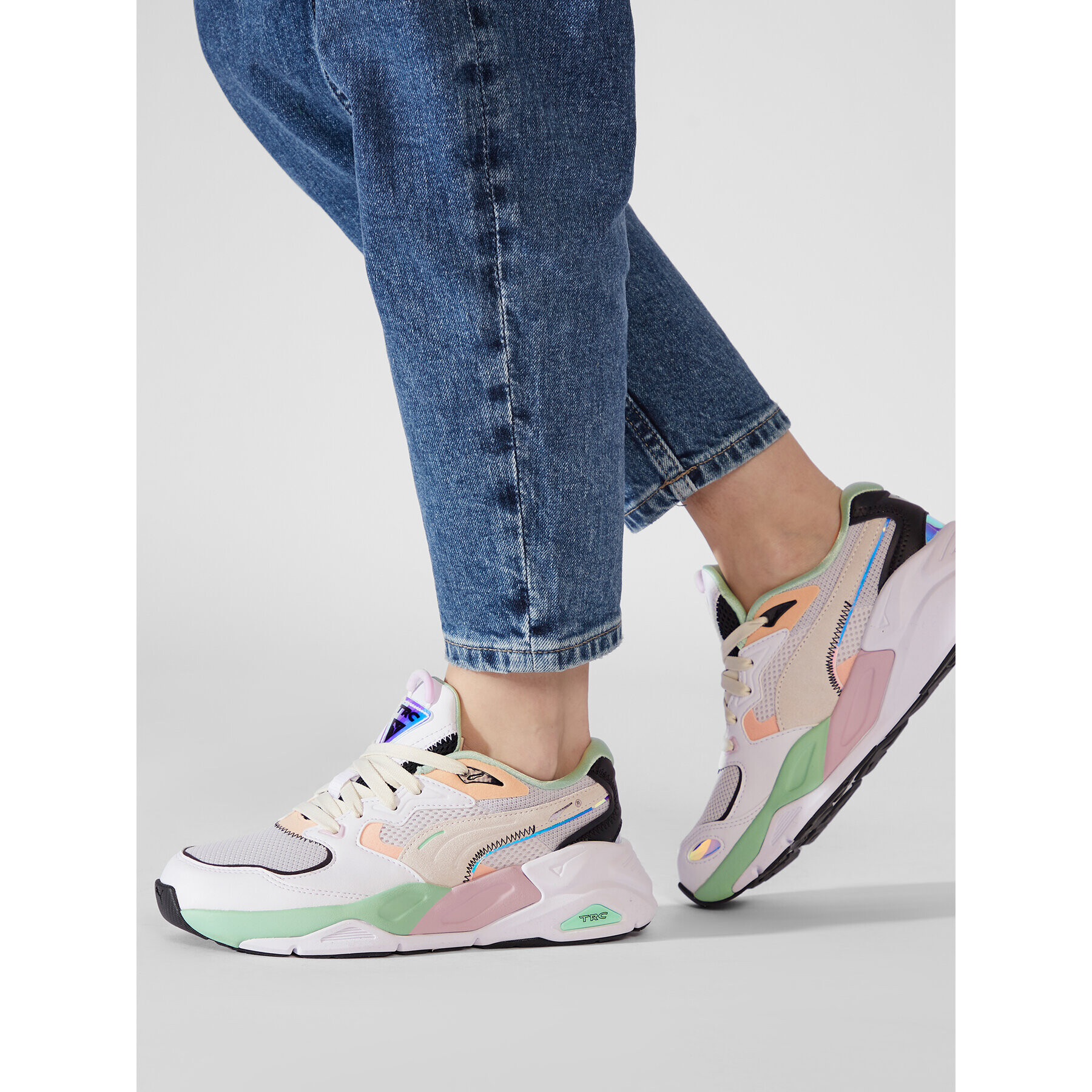 Puma Сникърси Trc Mira Dimensions Wns 385969 01 Бял - Pepit.bg