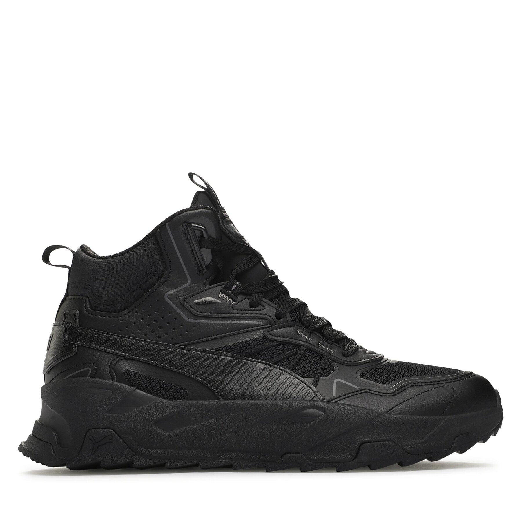 Puma Сникърси Trinity Mid Hybrid 392327 01 Черен - Pepit.bg