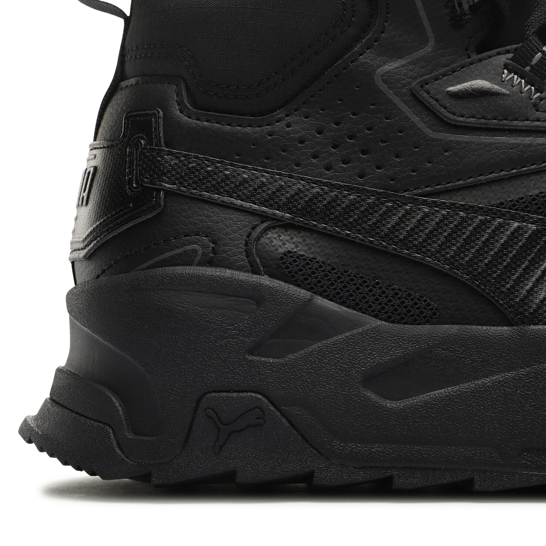 Puma Сникърси Trinity Mid Hybrid 392327 01 Черен - Pepit.bg