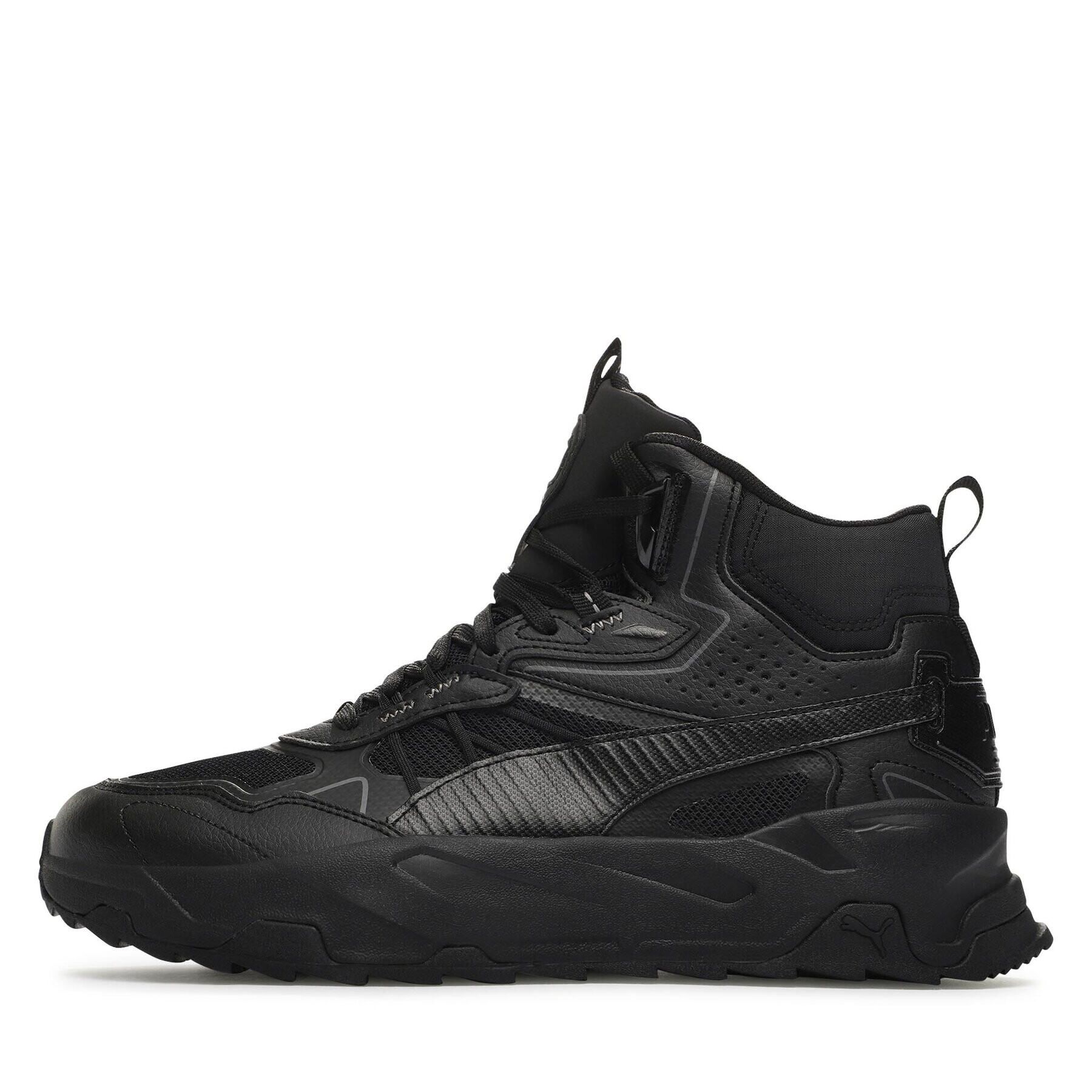 Puma Сникърси Trinity Mid Hybrid 392327 01 Черен - Pepit.bg