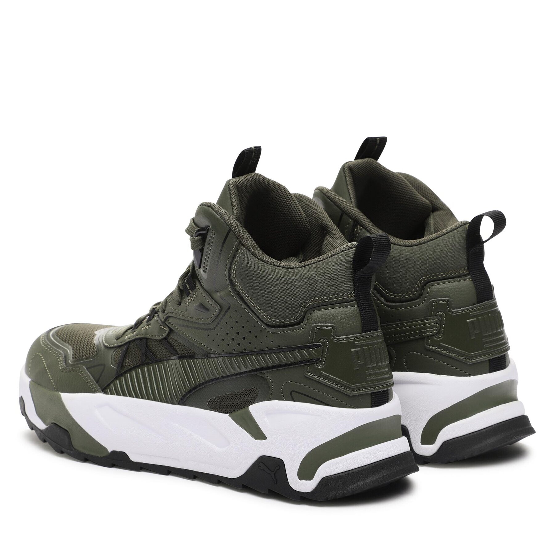 Puma Сникърси Trinity Mid Hybrid 392327 02 Зелен - Pepit.bg
