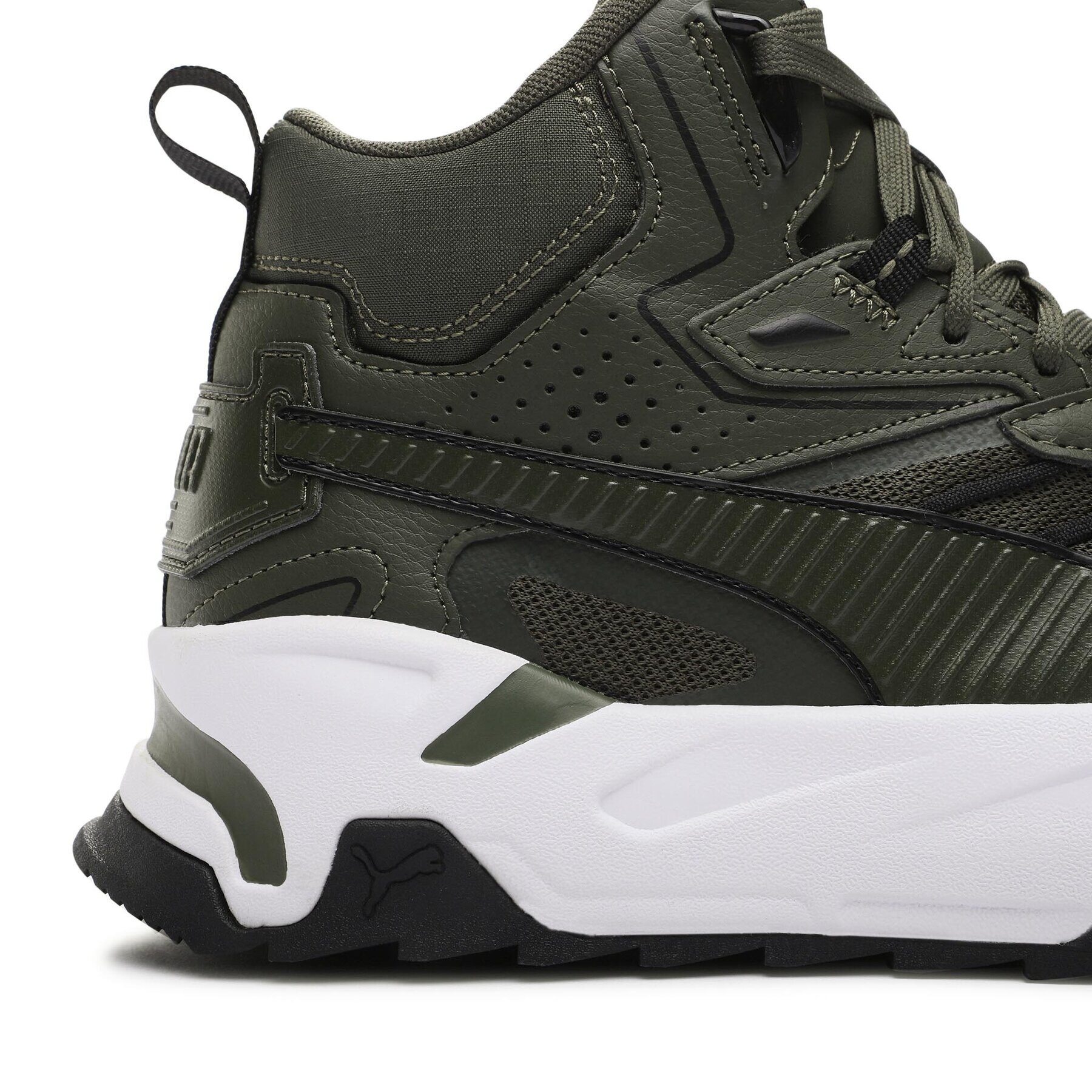 Puma Сникърси Trinity Mid Hybrid 392327 02 Зелен - Pepit.bg