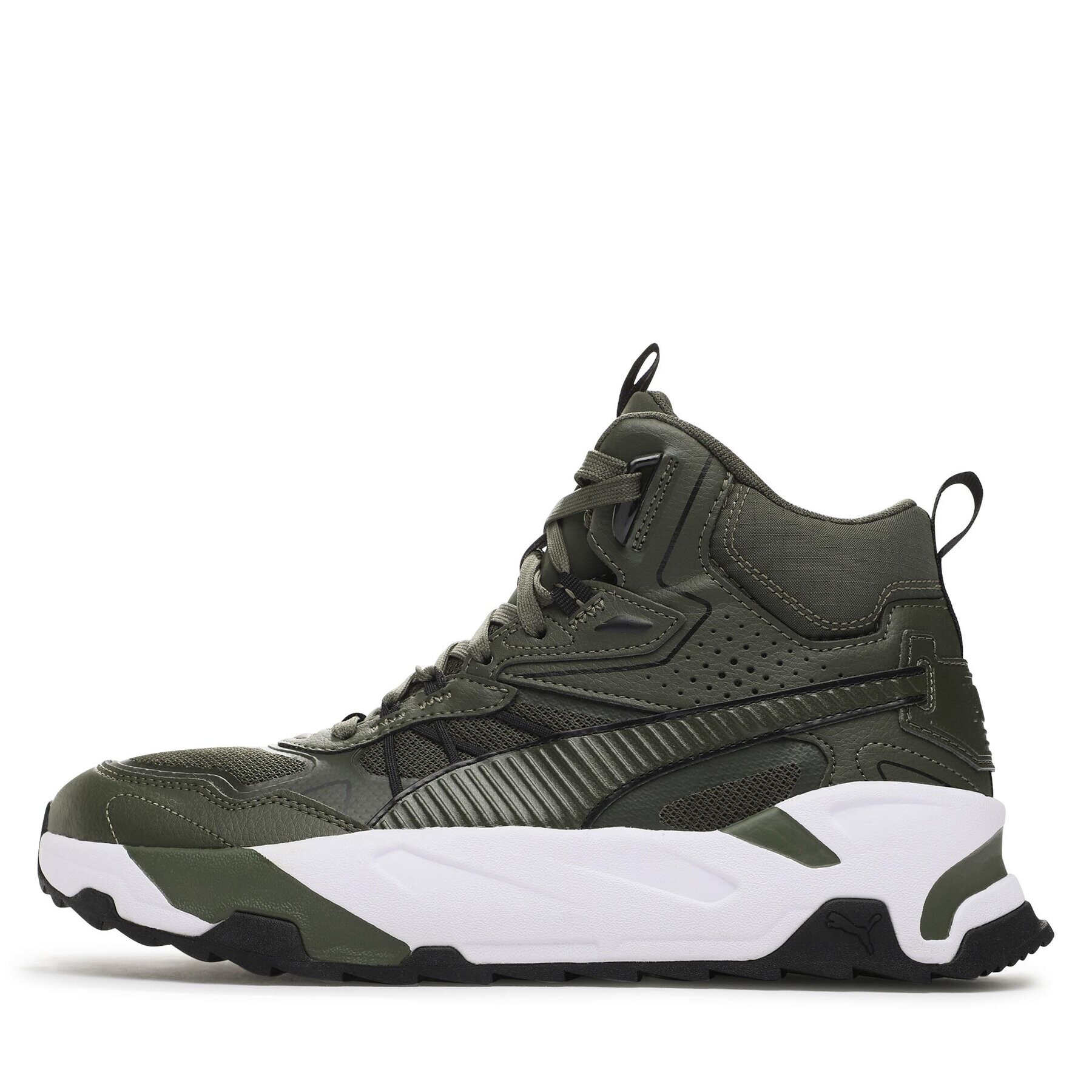 Puma Сникърси Trinity Mid Hybrid 392327 02 Зелен - Pepit.bg
