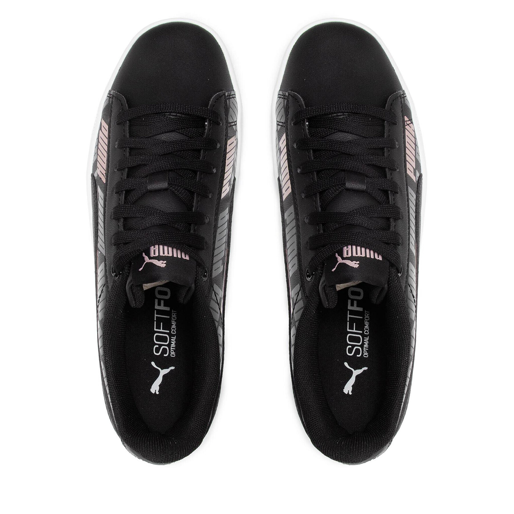 Puma Сникърси Vikky V2 Sig Renew 381914 02 Черен - Pepit.bg