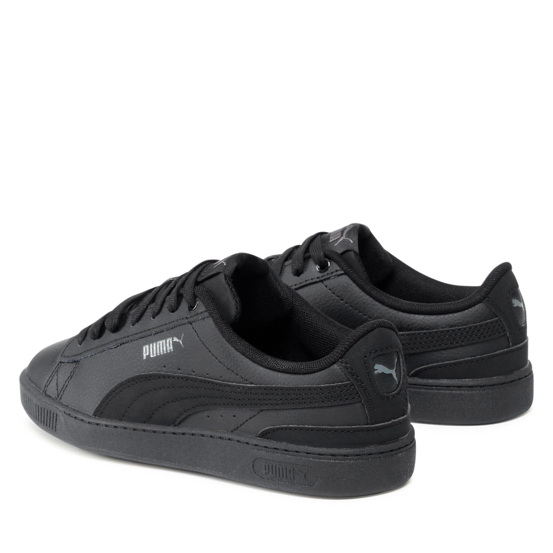 Puma Сникърси Vikky V3 Lthr 383115 01 Черен - Pepit.bg