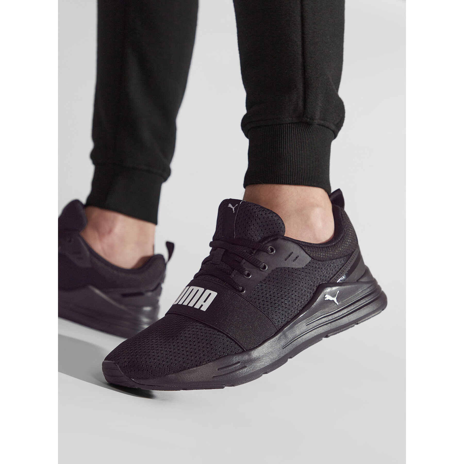 Puma Сникърси Wired Run 373015 01 Черен - Pepit.bg