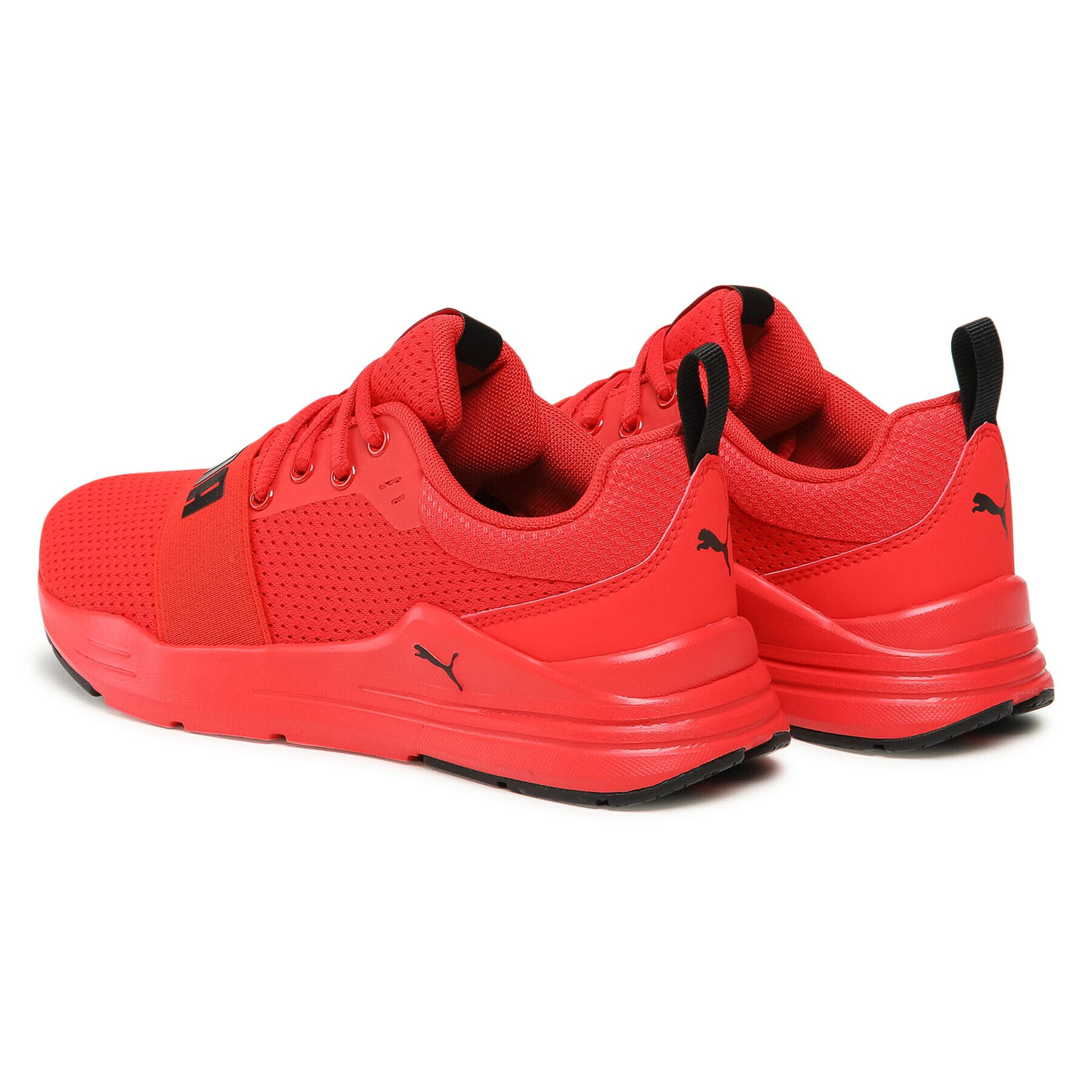 Puma Сникърси Wired Run Jr 374214 05 Червен - Pepit.bg