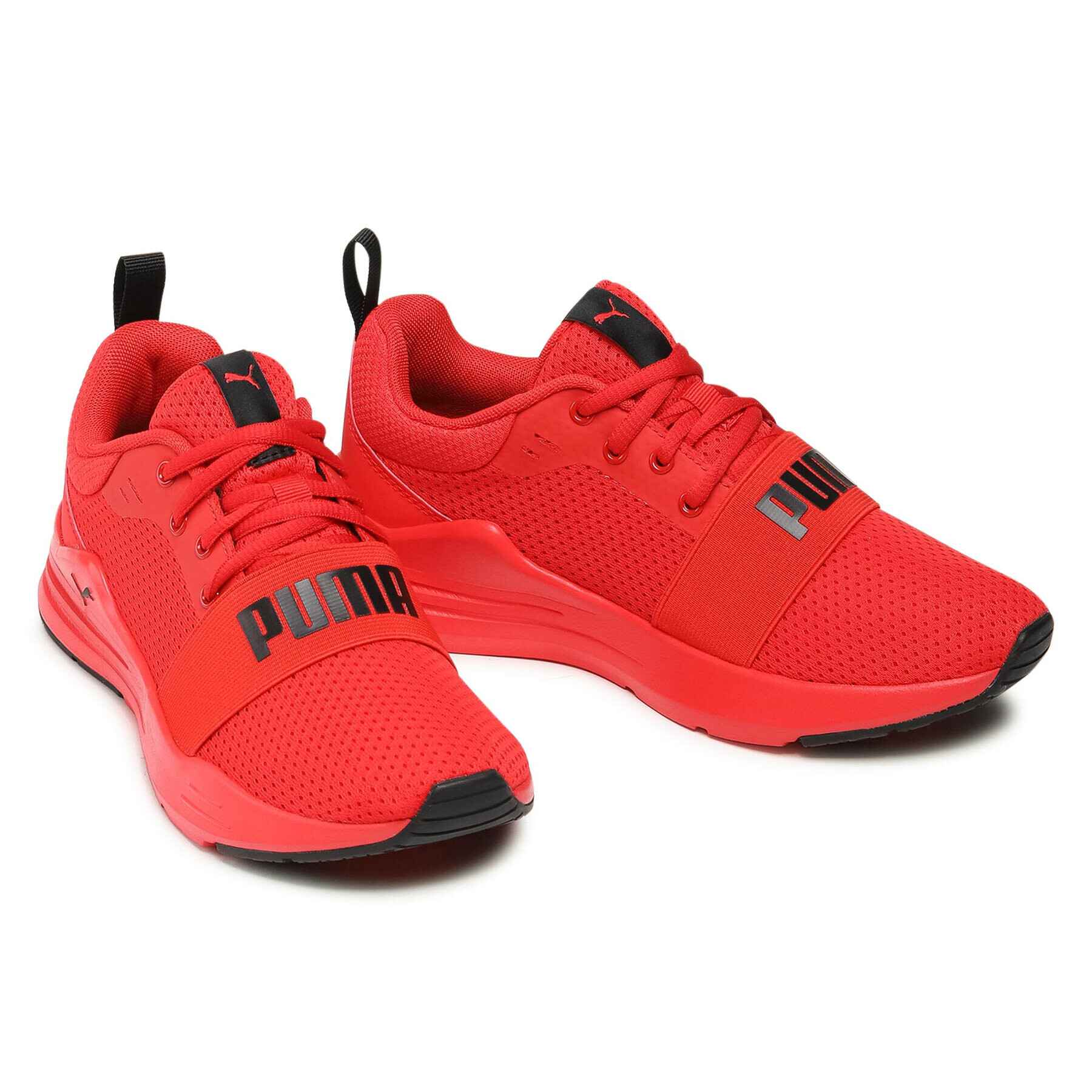 Puma Сникърси Wired Run Jr 374214 05 Червен - Pepit.bg