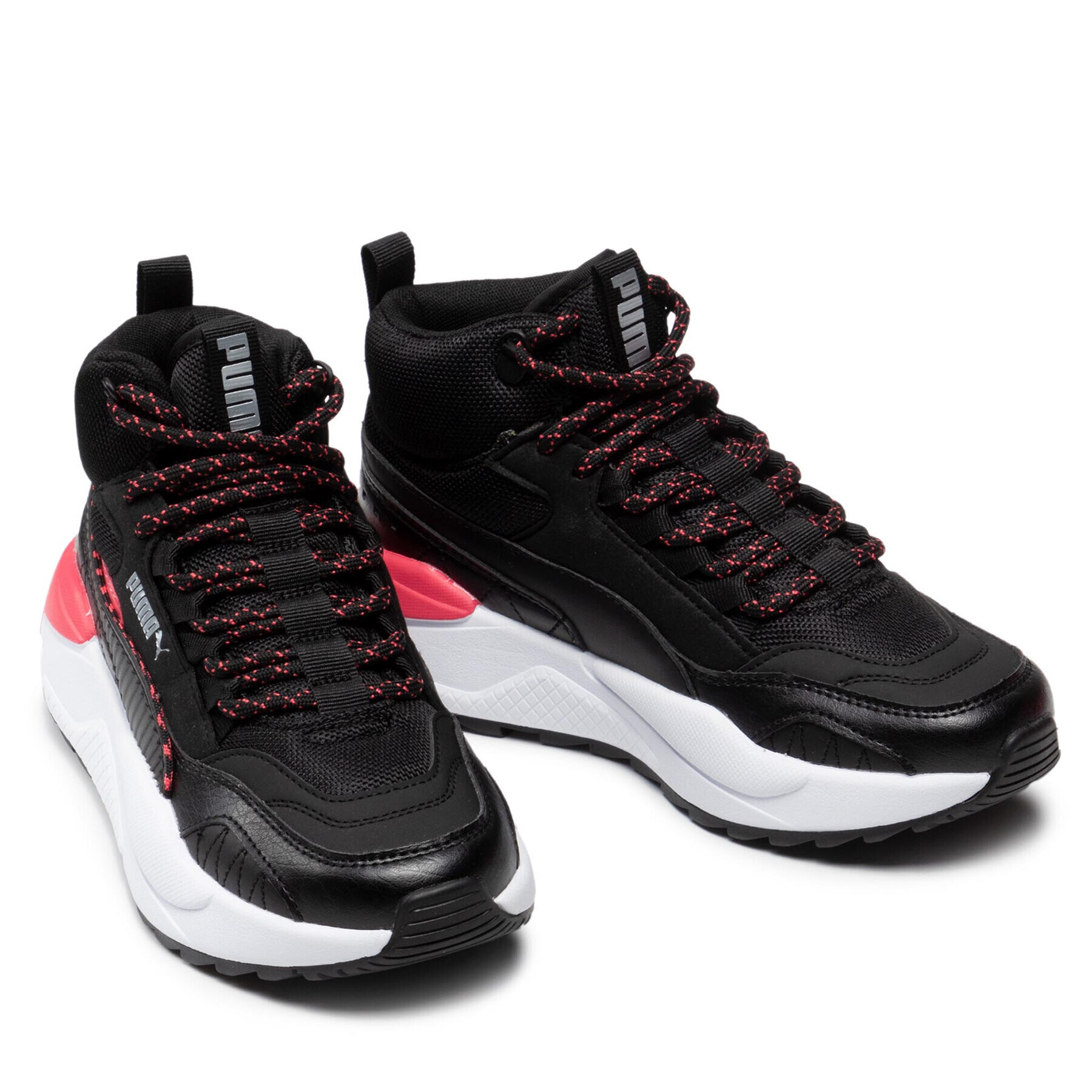 Puma Сникърси X-Ray 2 Square Mid Wtr Jr 382653 03 Черен - Pepit.bg